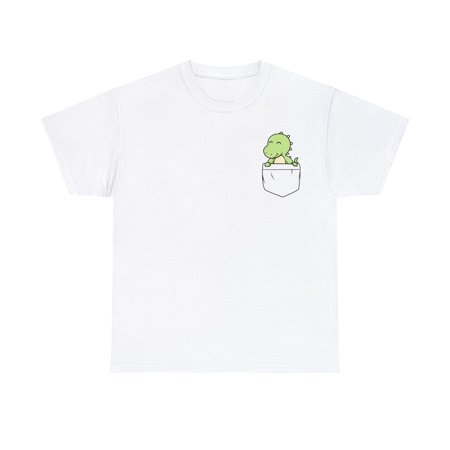 Dinosaur Fake Pocket T-Shirt