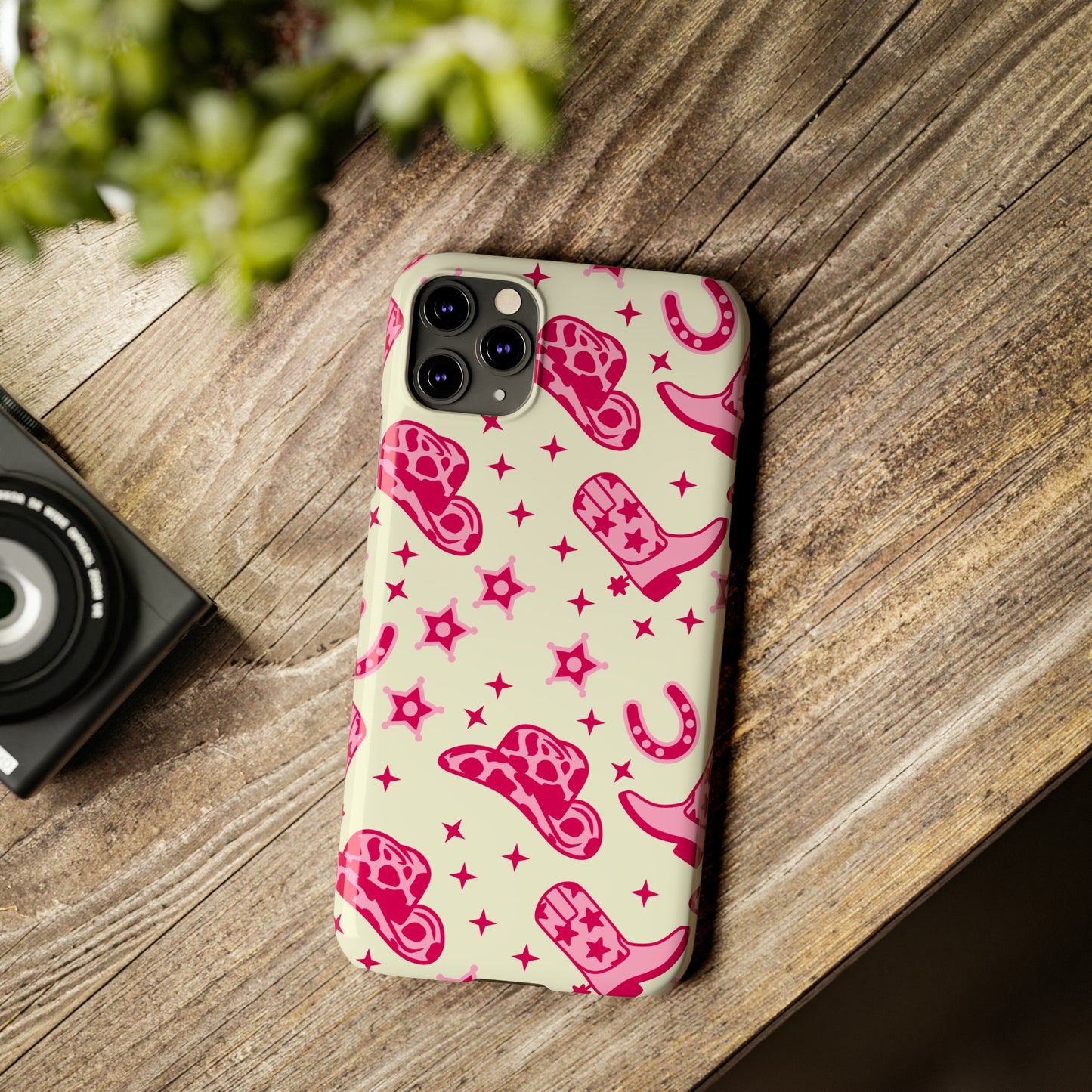 Pink Country Girl Slim iPhone Cases