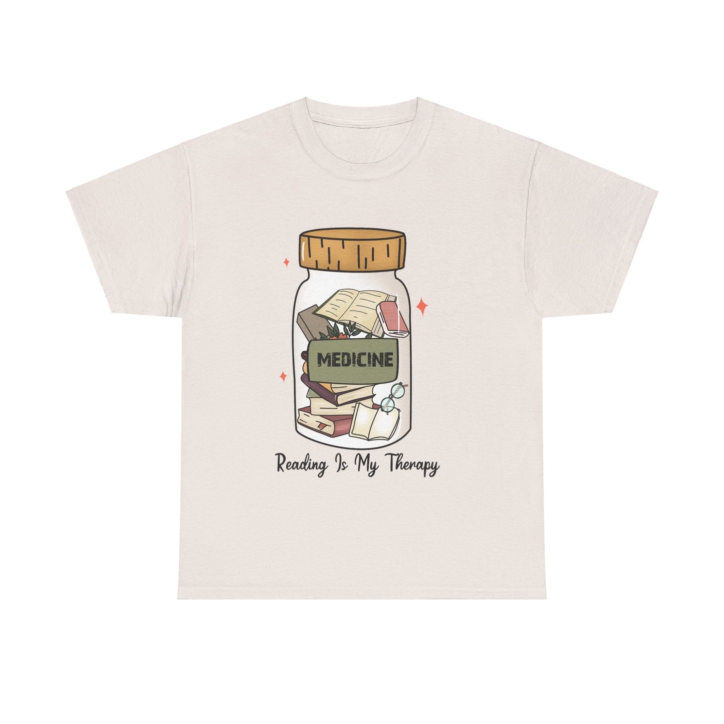 Reading is My Therapy T-Shirt