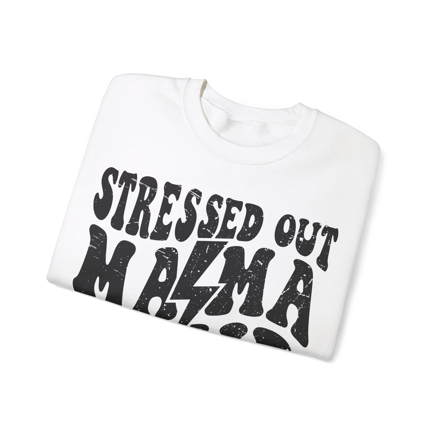 Stressed Out Mama Club Crewneck Sweatshirt