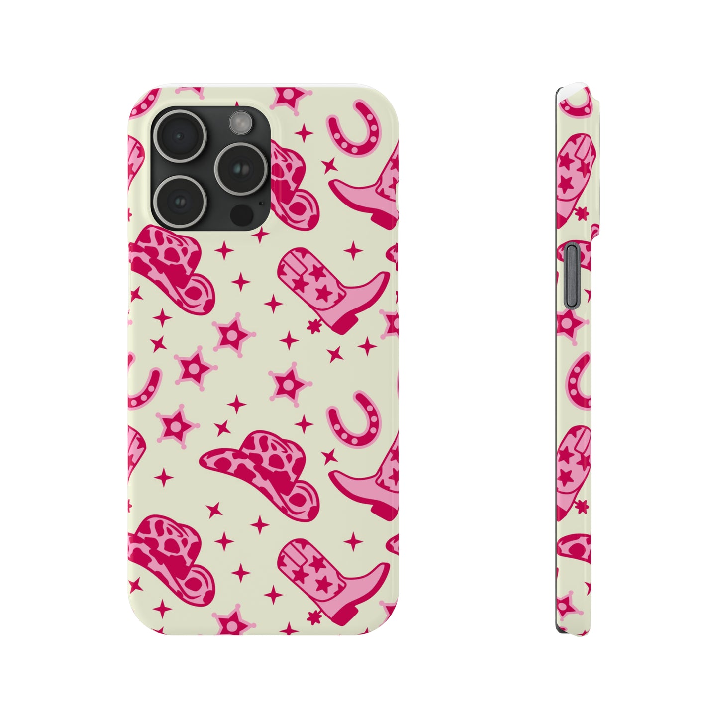 Pink Country Girl Slim iPhone Cases