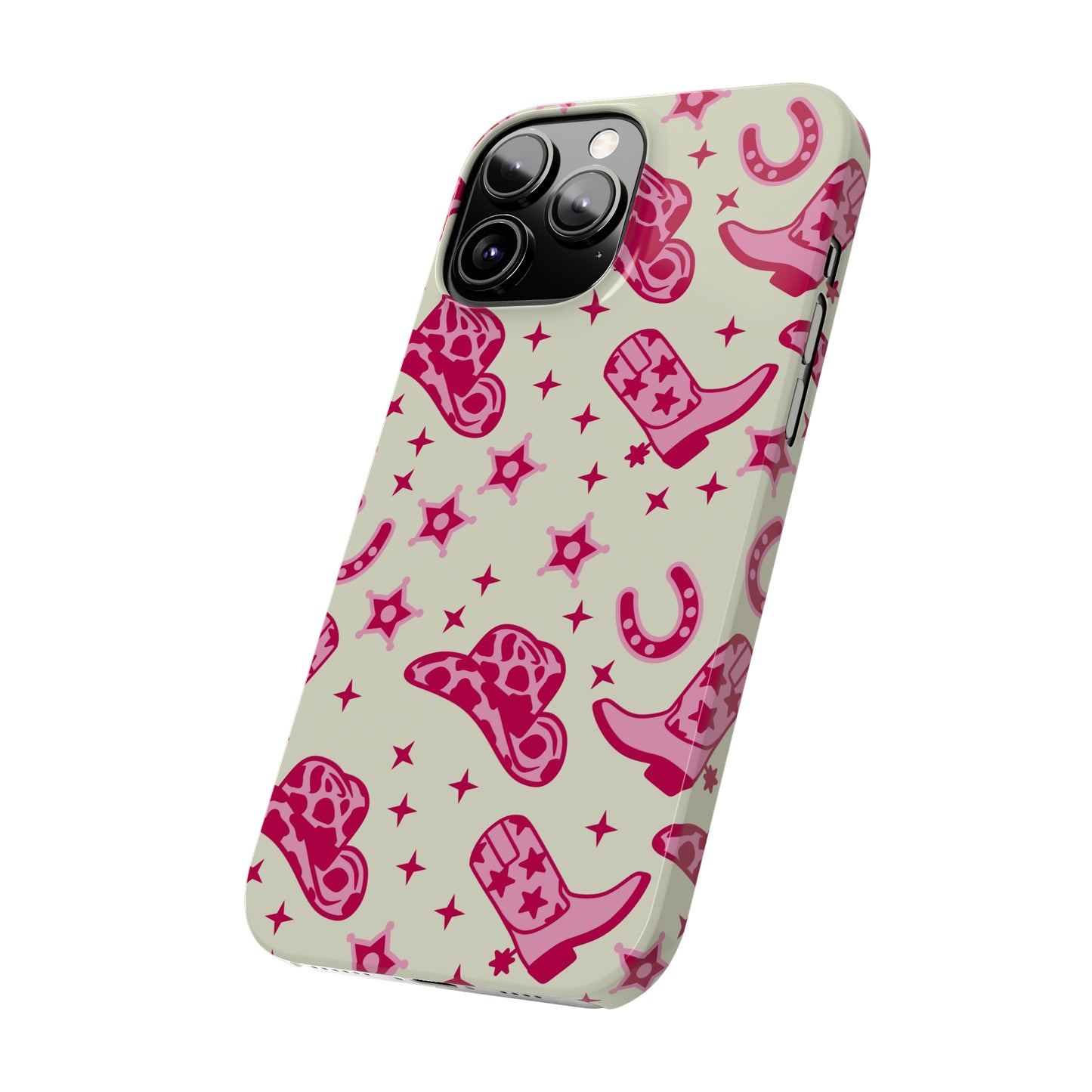 Pink Country Girl Slim iPhone Cases