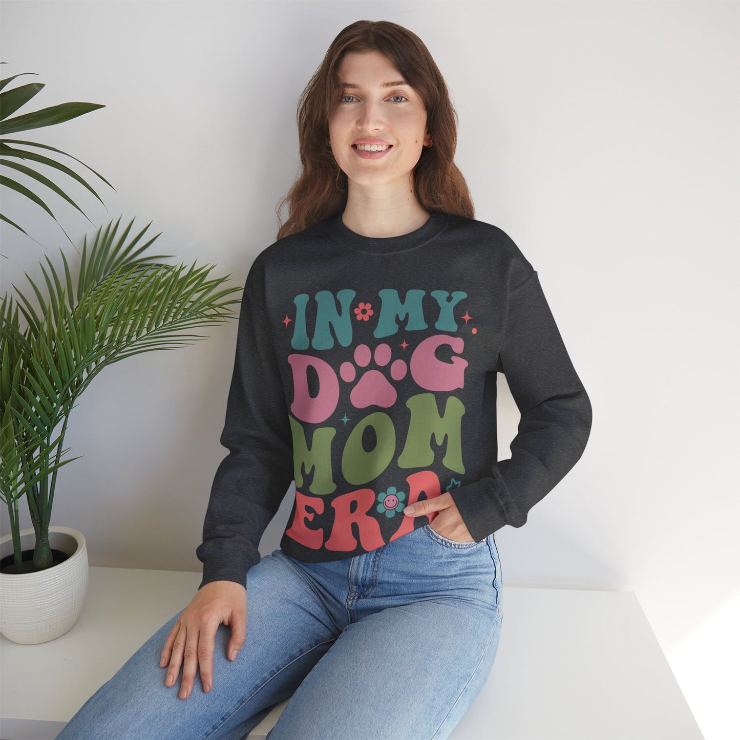 In My Dog Mom Era Crewneck Sweatshirt