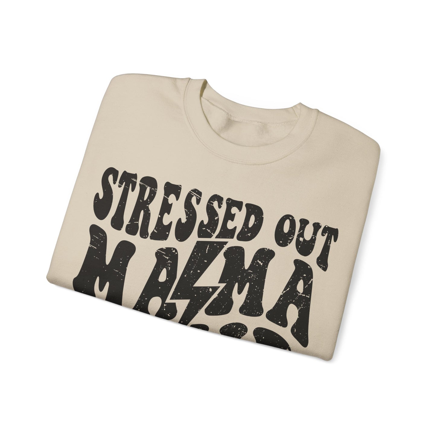 Stressed Out Mama Club Crewneck Sweatshirt