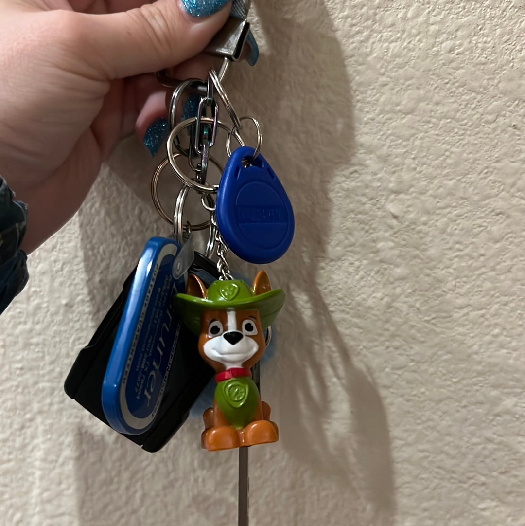 Recycled Toy Keychains/Backpack Pull