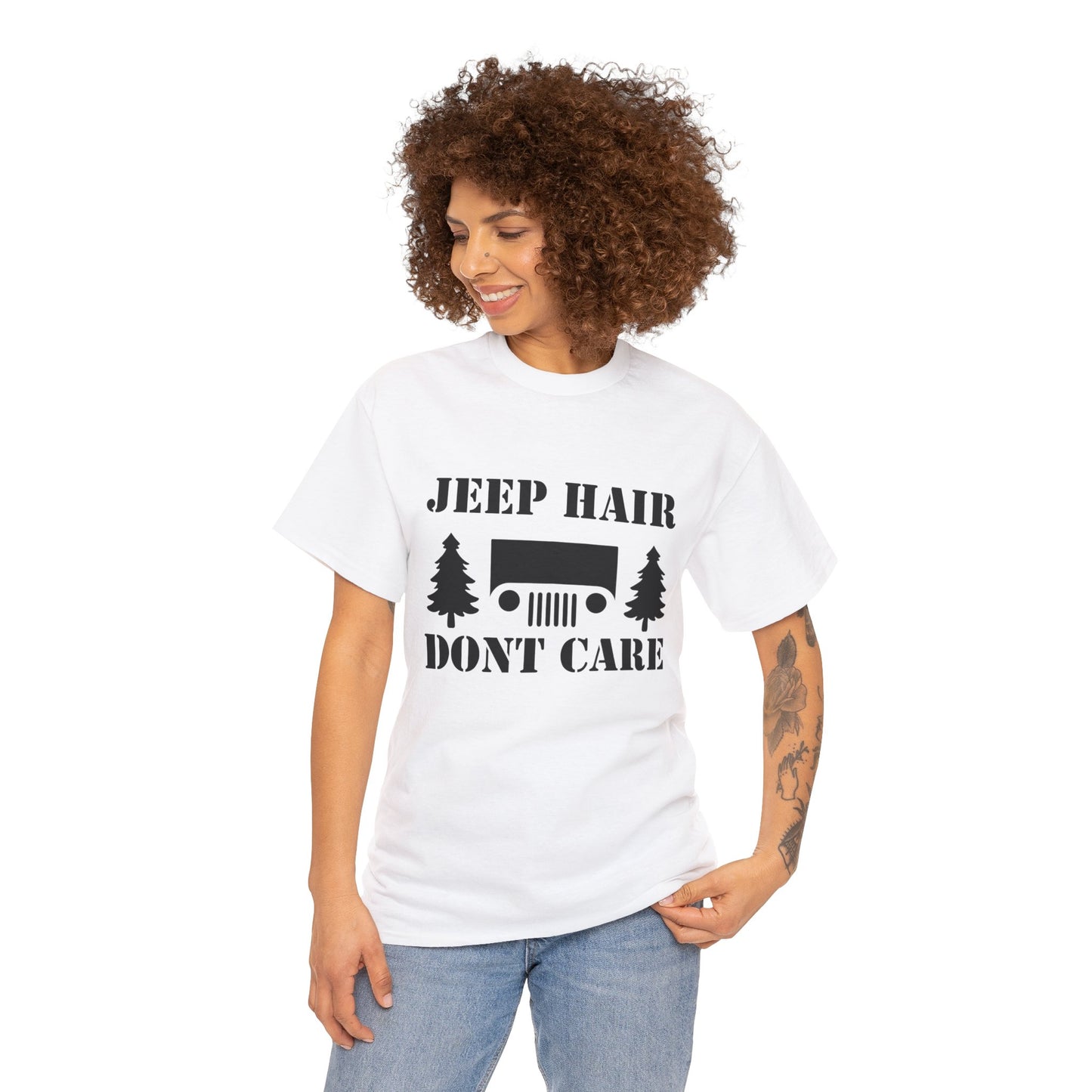 Jeep Hair Don't Care T-shirt