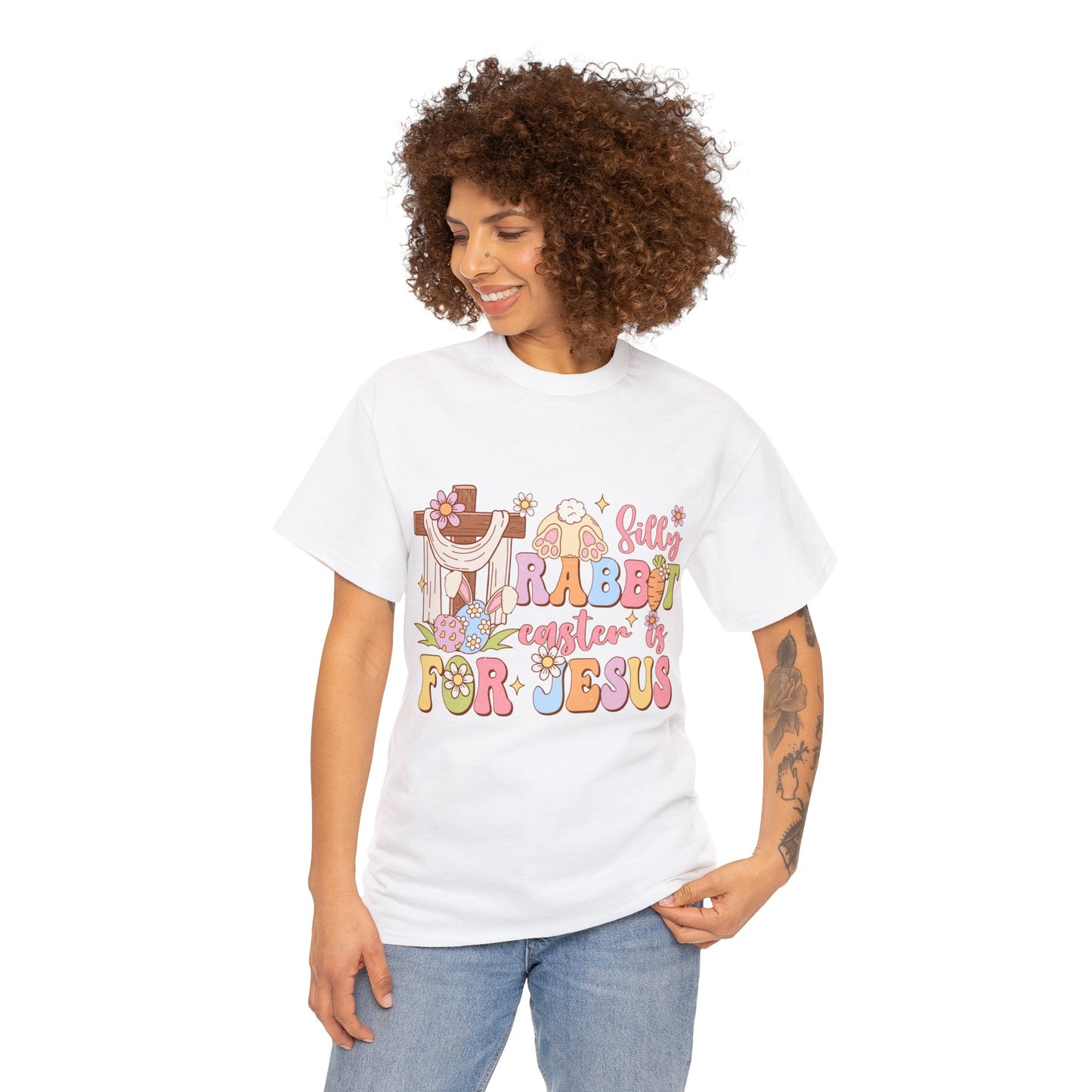 Silly Rabbit Easter is for Jesus T-Shirt