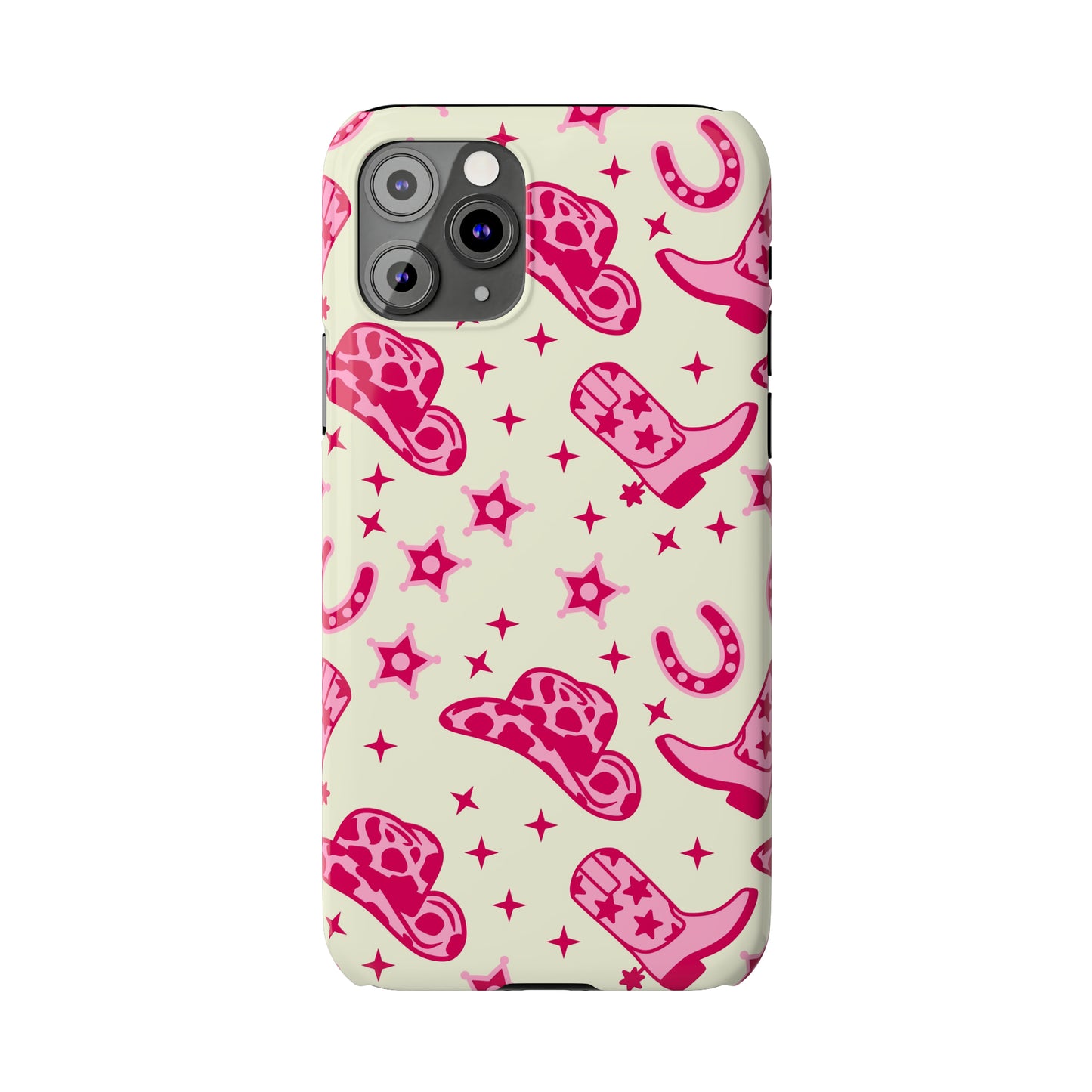 Pink Country Girl Slim iPhone Cases