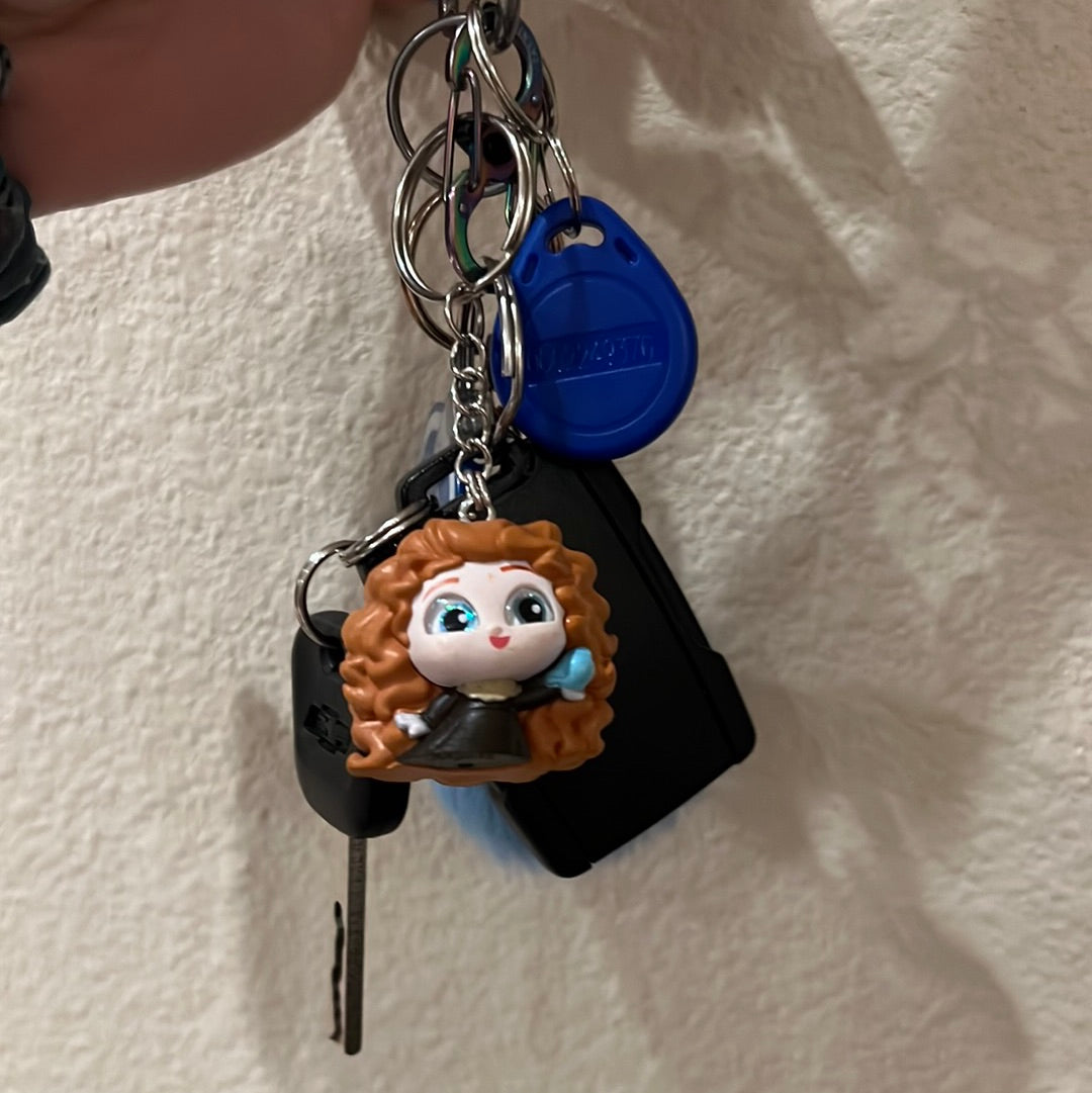 Recycled Toy Keychains/Backpack Pull