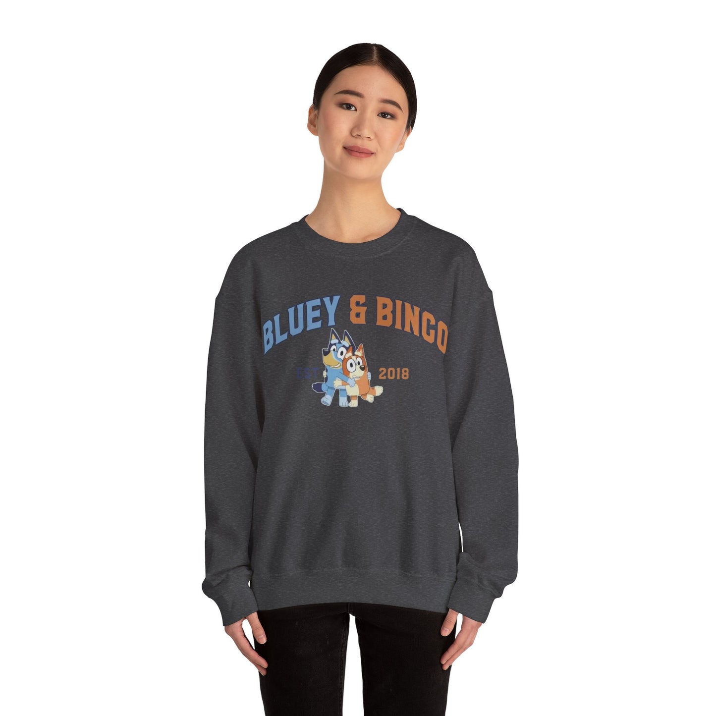 Bluey & Bingo Crewneck Sweatshirt