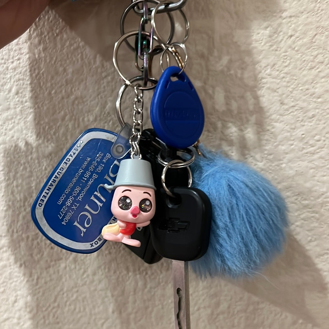 Recycled Toy Keychains 2