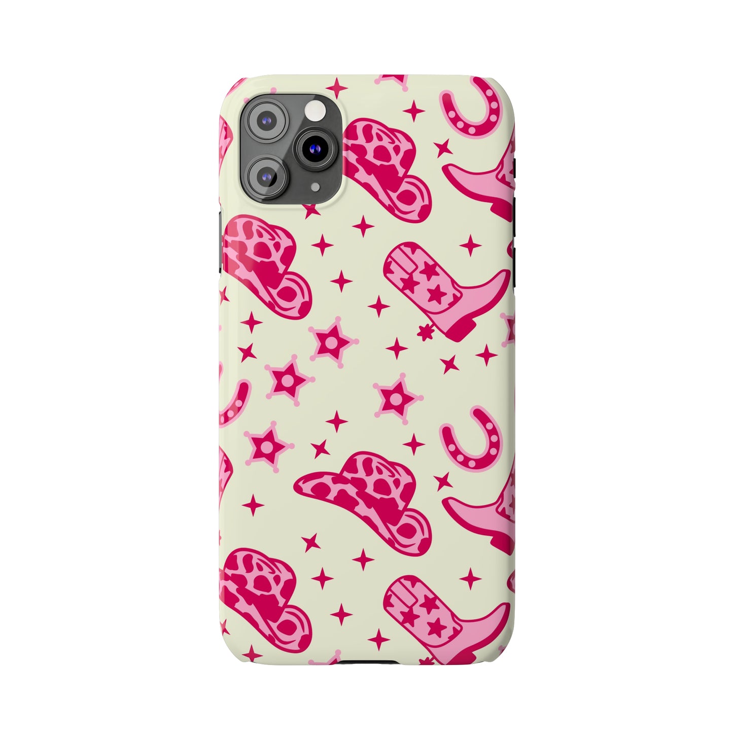 Pink Country Girl Slim iPhone Cases