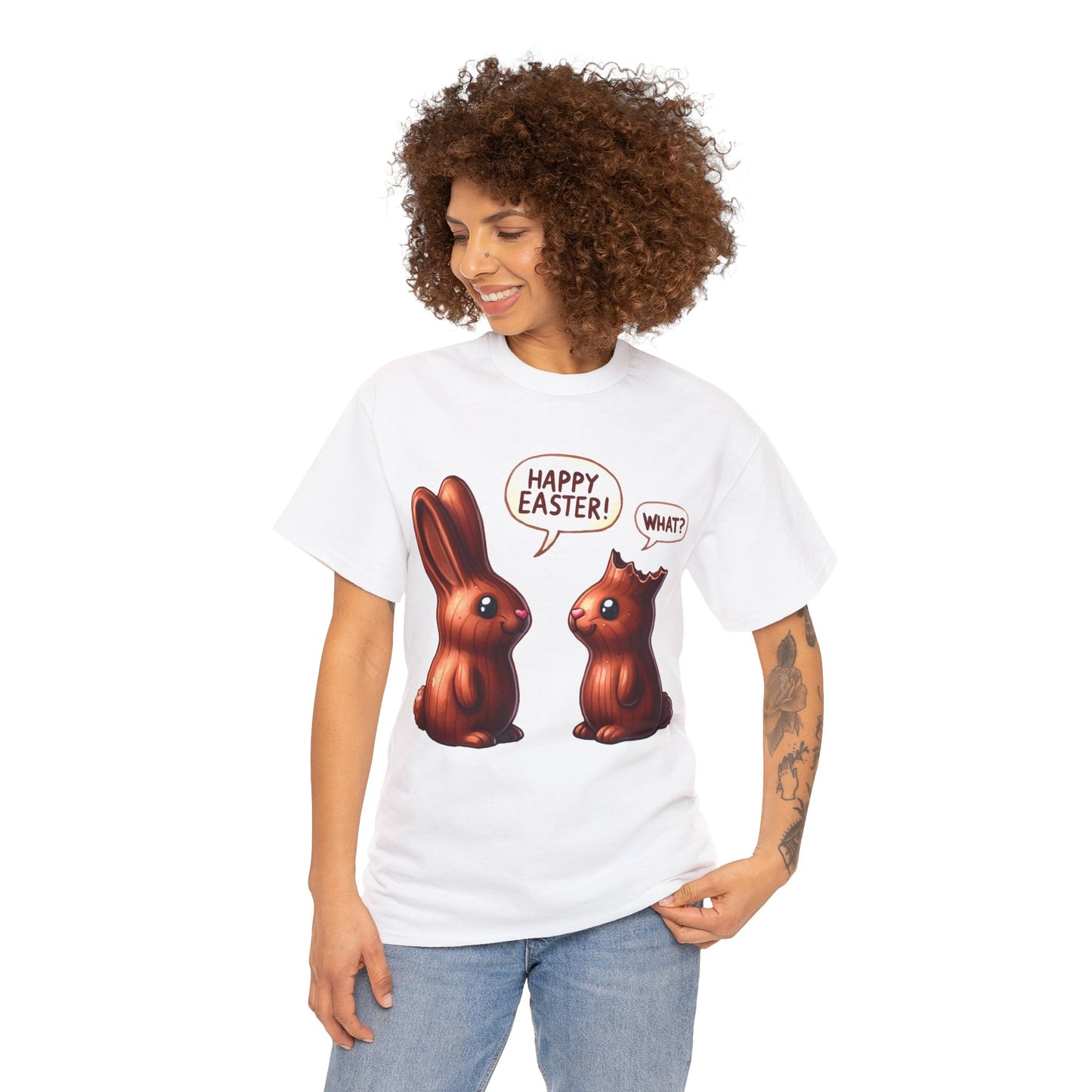 Chocolate Bunny Happy Easter T-Shirt