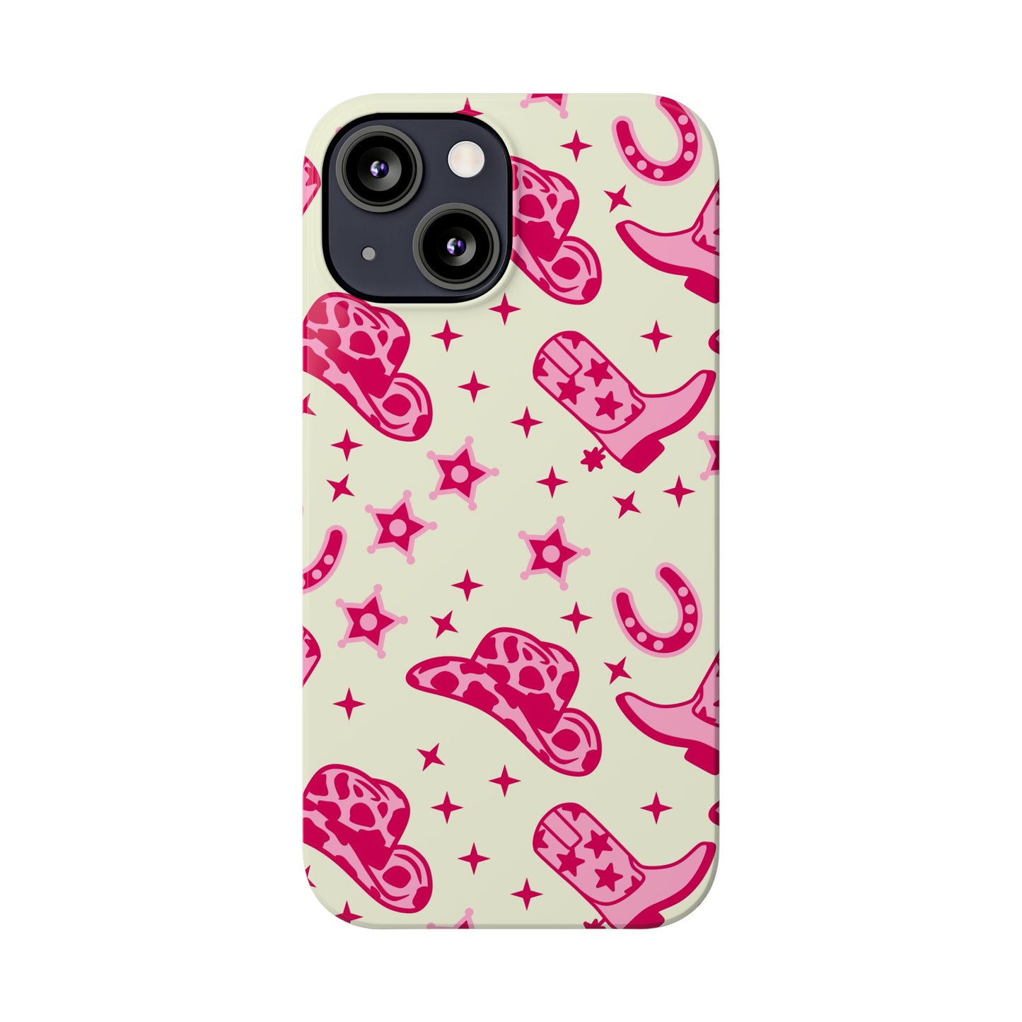 Pink Country Girl Slim iPhone Cases