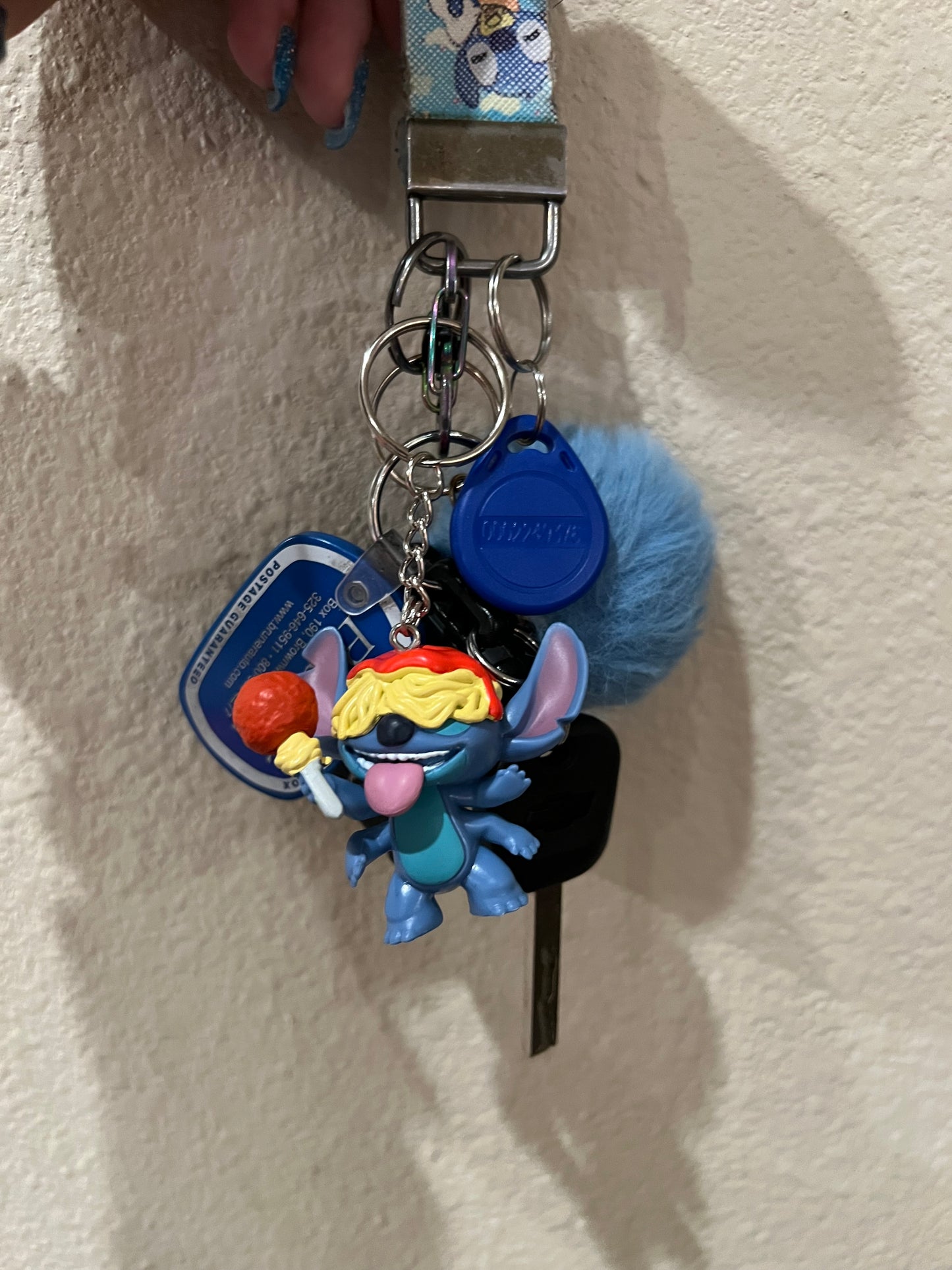 Recycled Toy Keychains/Backpack Pull