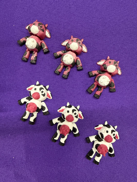 Wiggle Cow - 3D Printed