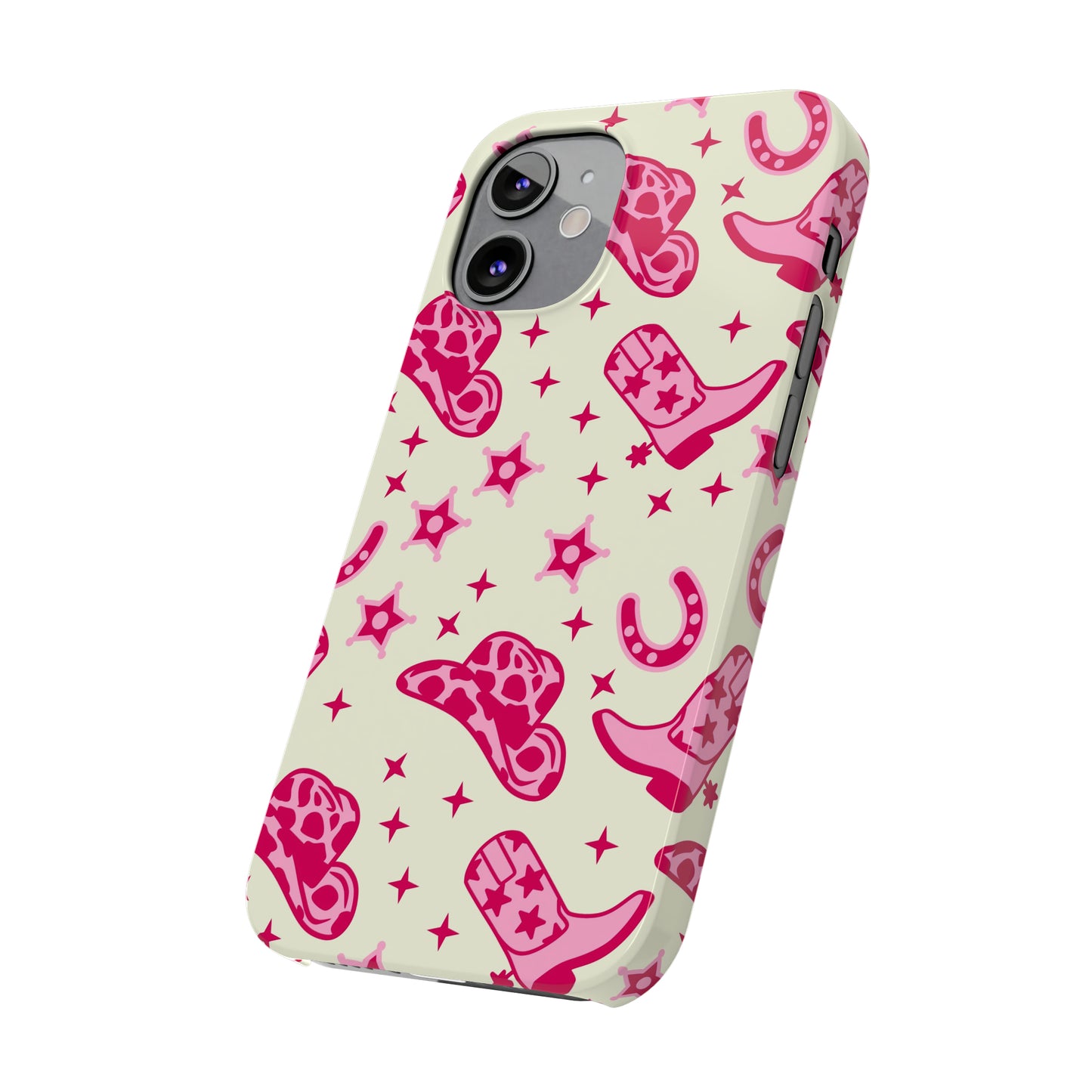 Pink Country Girl Slim iPhone Cases