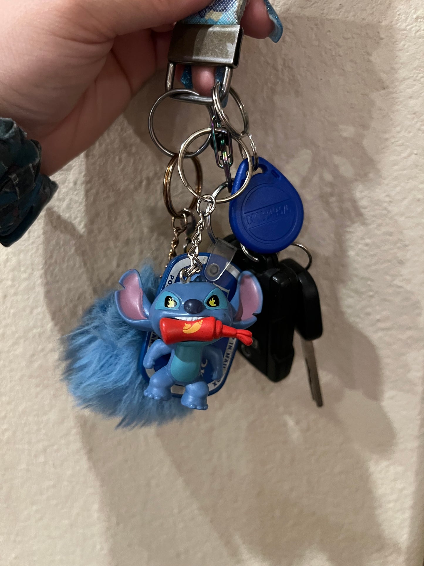 Recycled Toy Keychains/Backpack Pull