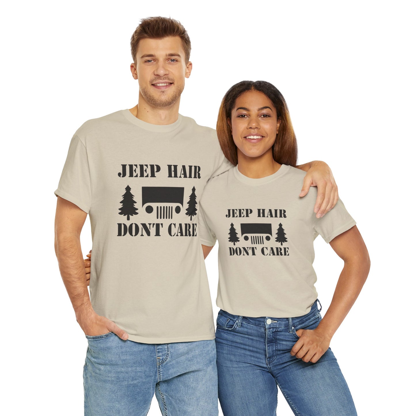 Jeep Hair Don't Care T-shirt