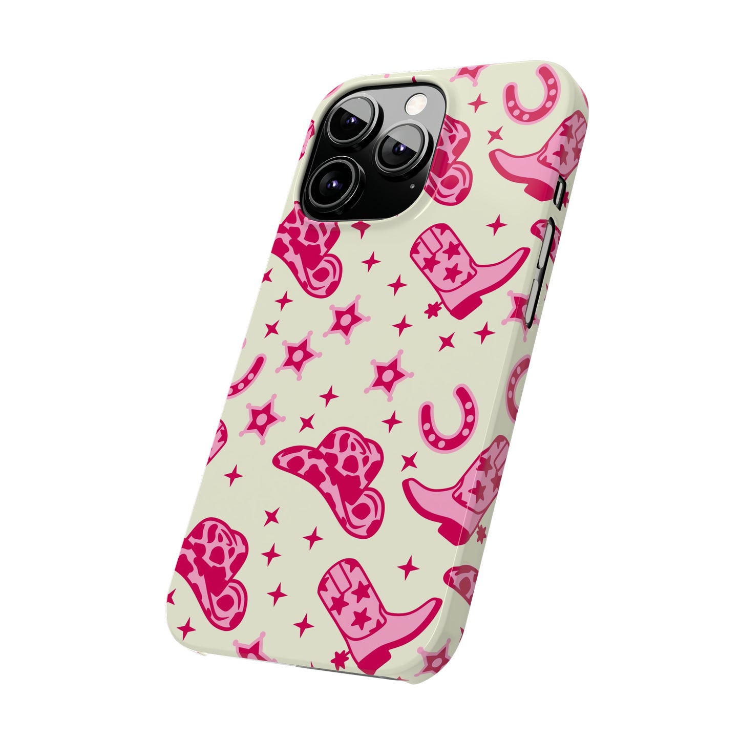 Pink Country Girl Slim iPhone Cases