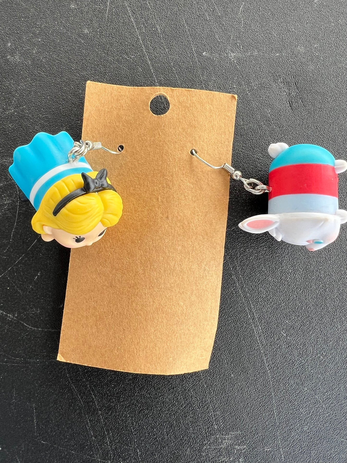 Recycled Toy Earrings