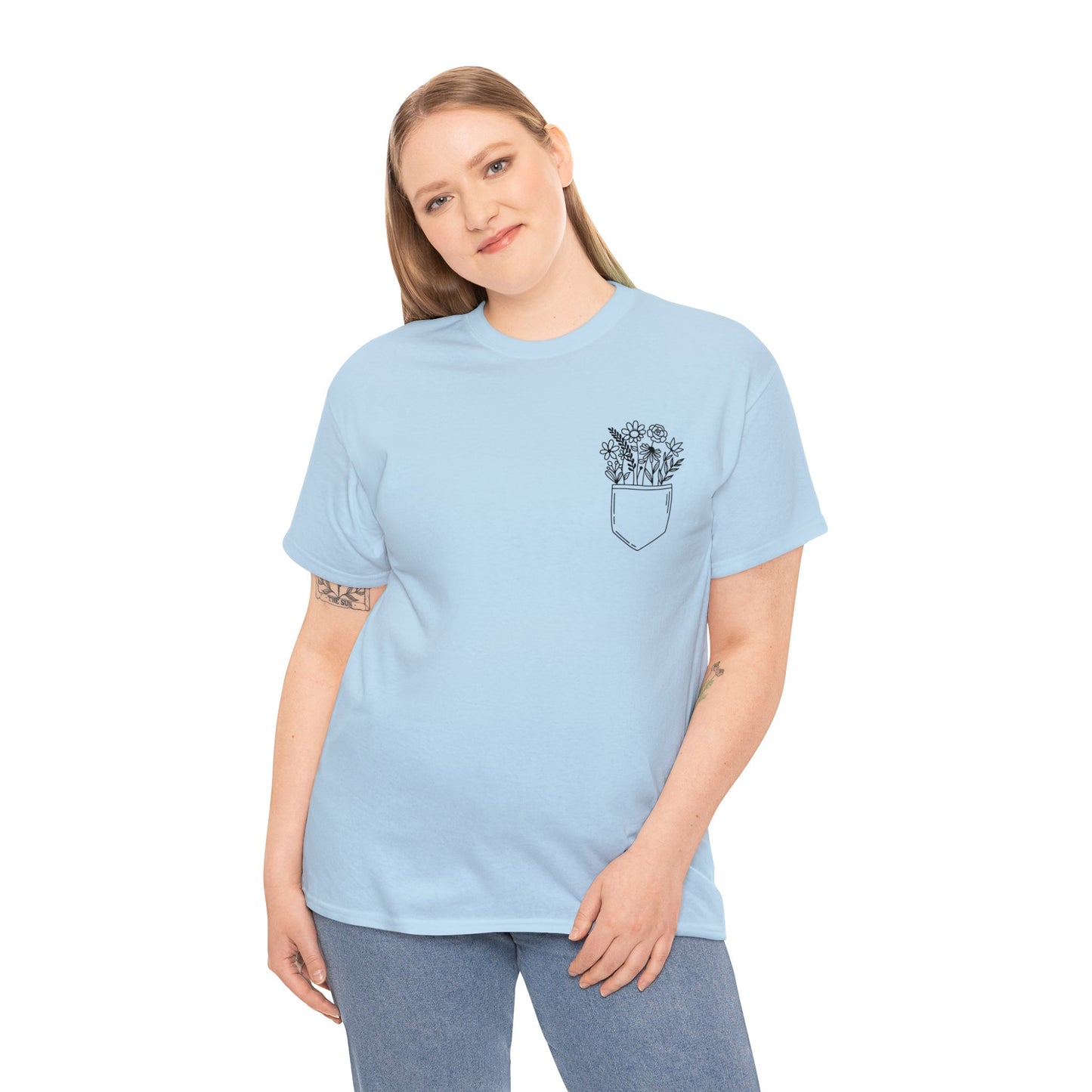 Flowers Frocket T-Shirt