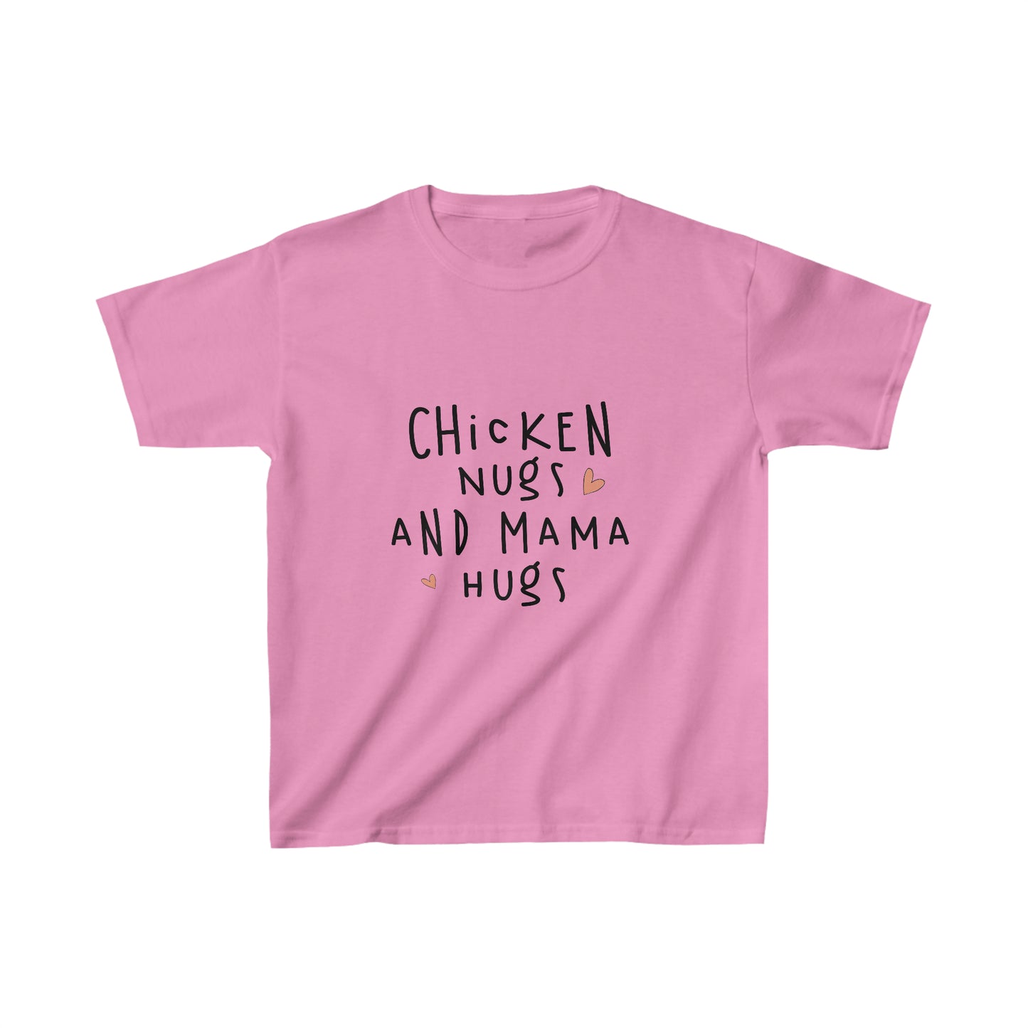 Chicken Nugs and Mama Hugs Kids Heavy Cotton™ T-Shirt