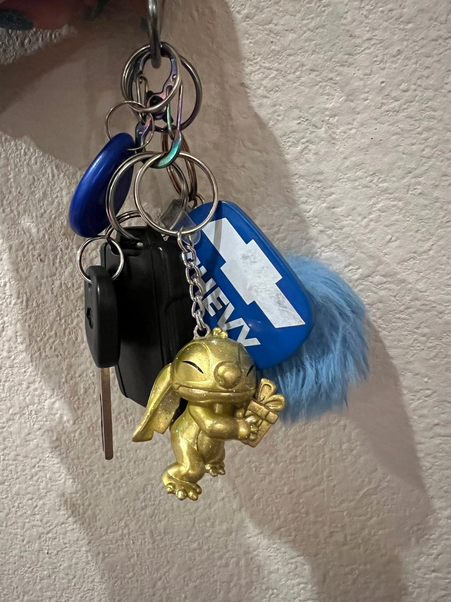 Recycled Toy Keychains/Backpack Pull