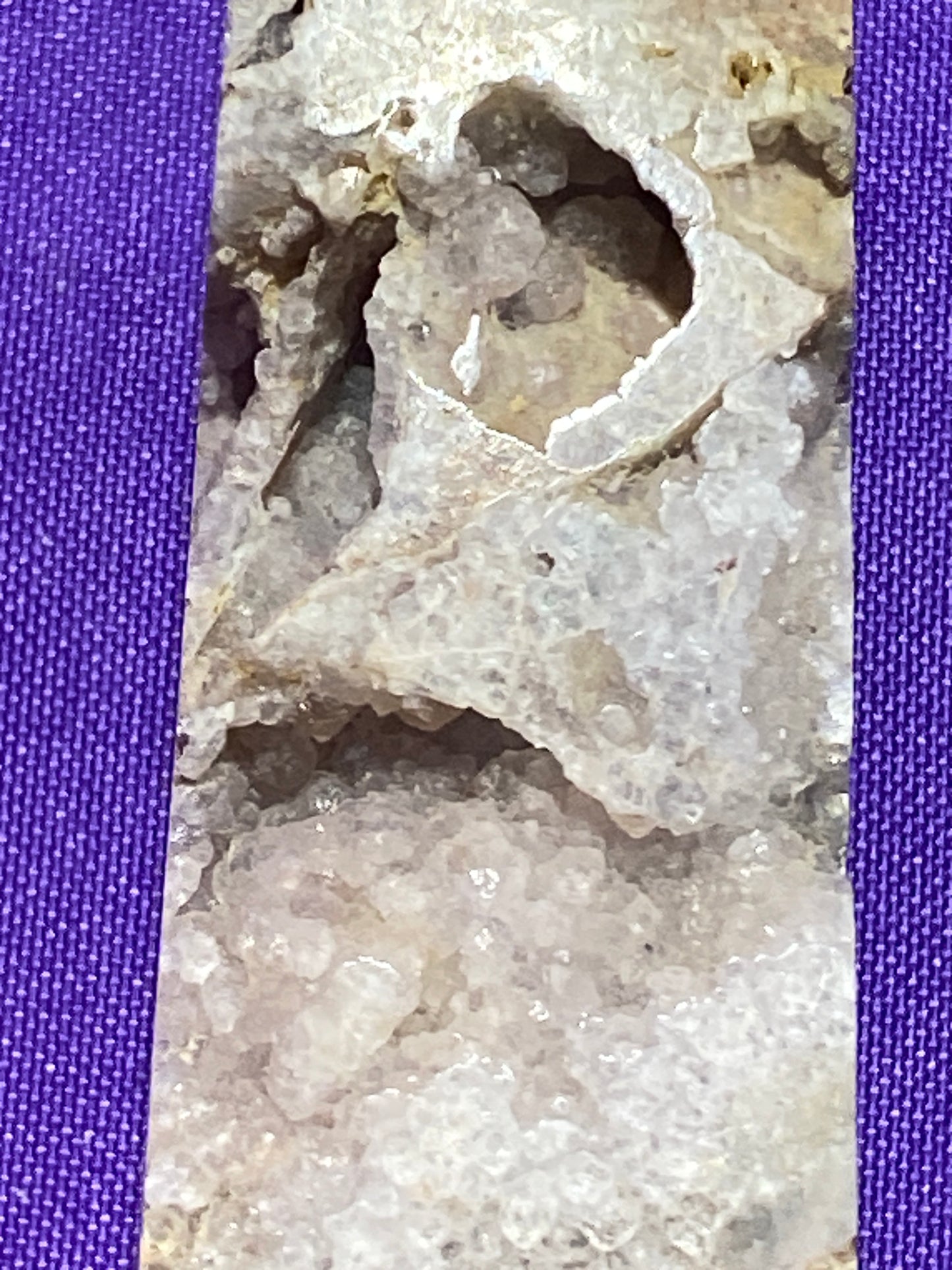 4” Quartzite Tower with Natural Quartz Druzy Pockets