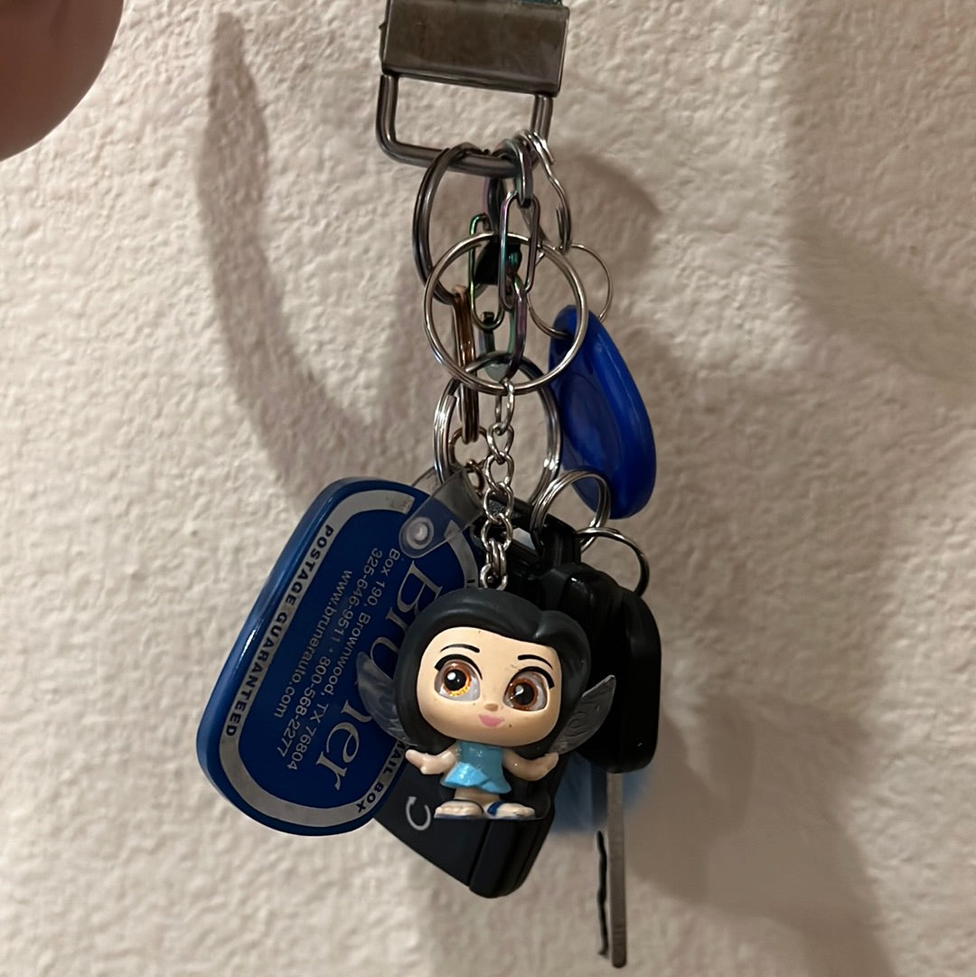 Recycled Toy Keychains/Backpack Pull