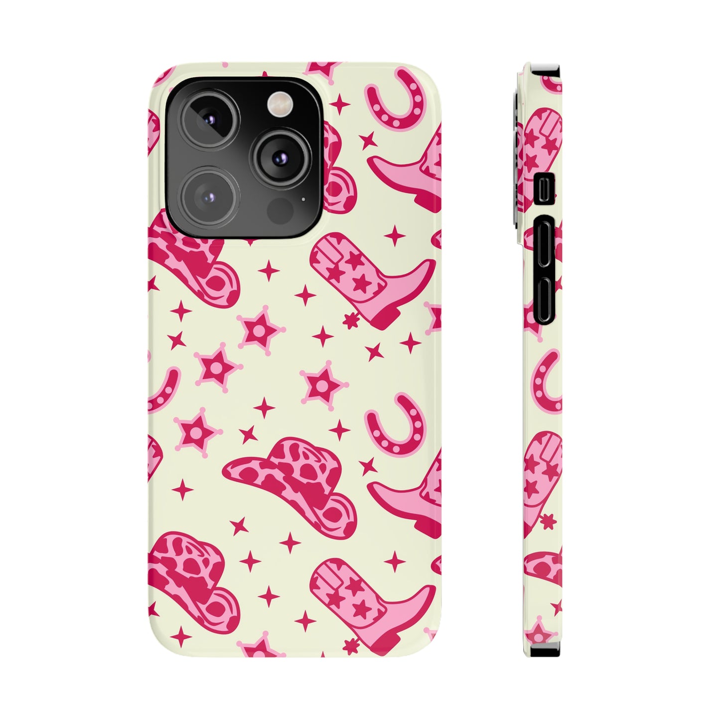 Pink Country Girl Slim iPhone Cases