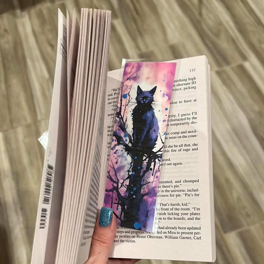 Witchy Themed Laminated Bookmarks