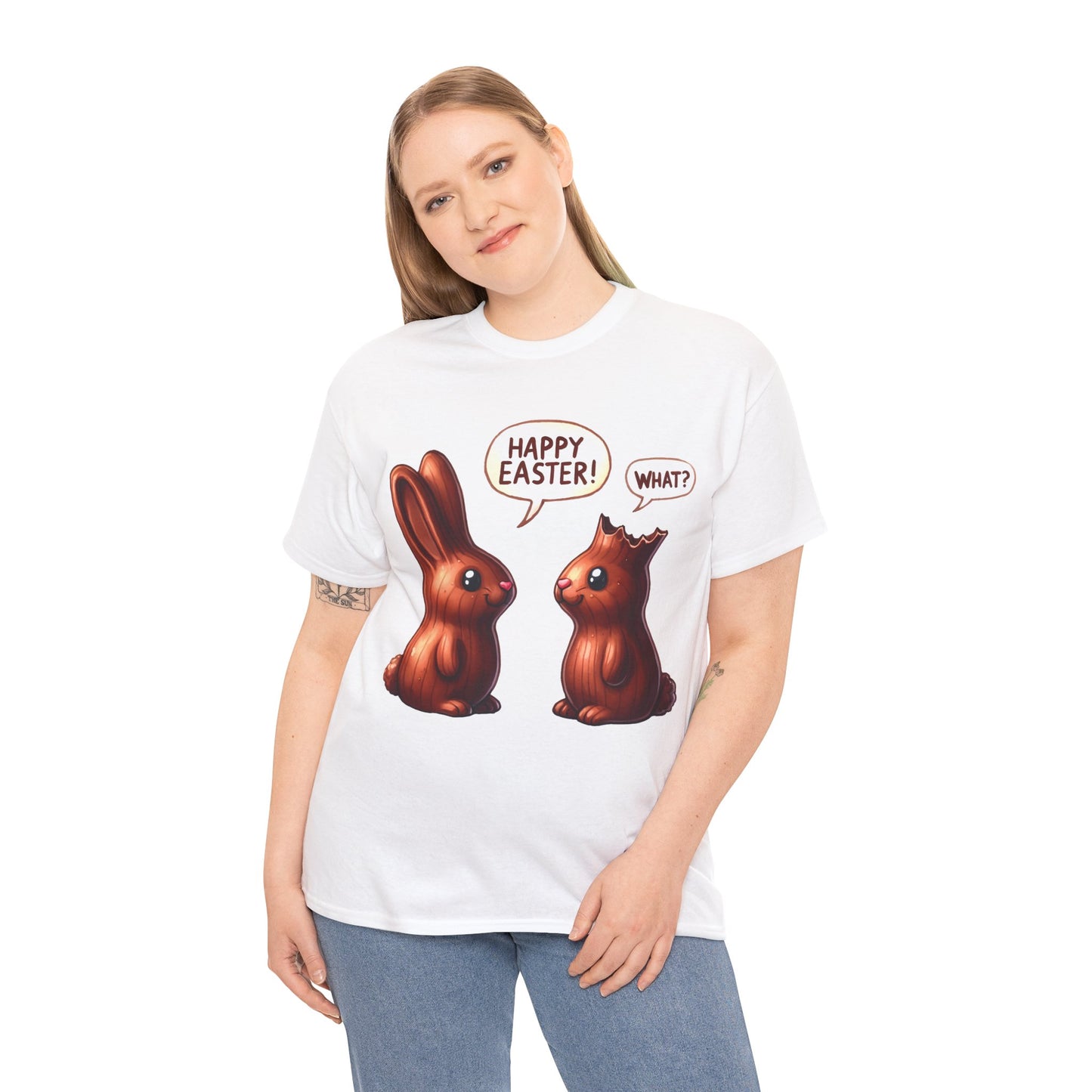 Chocolate Bunny Happy Easter T-Shirt