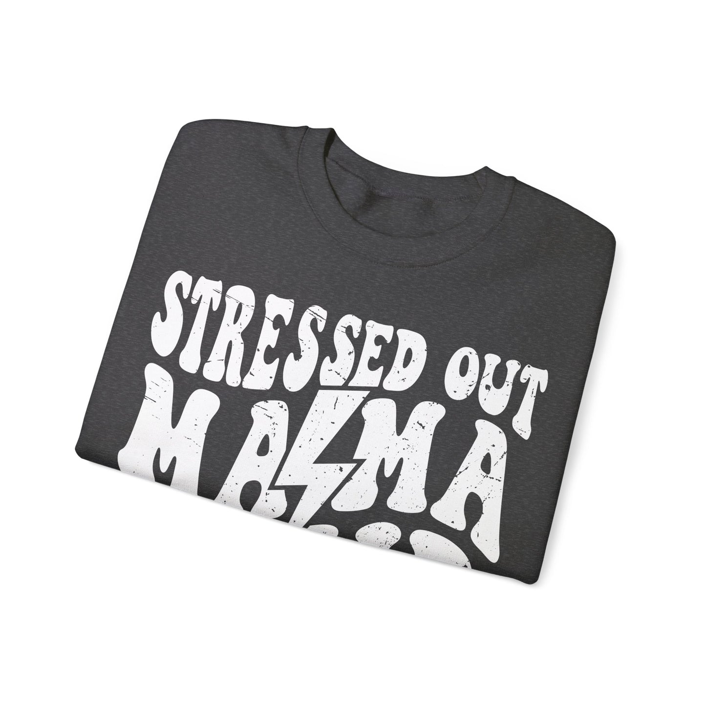 Stressed Out Mama Club Crewneck Sweatshirt