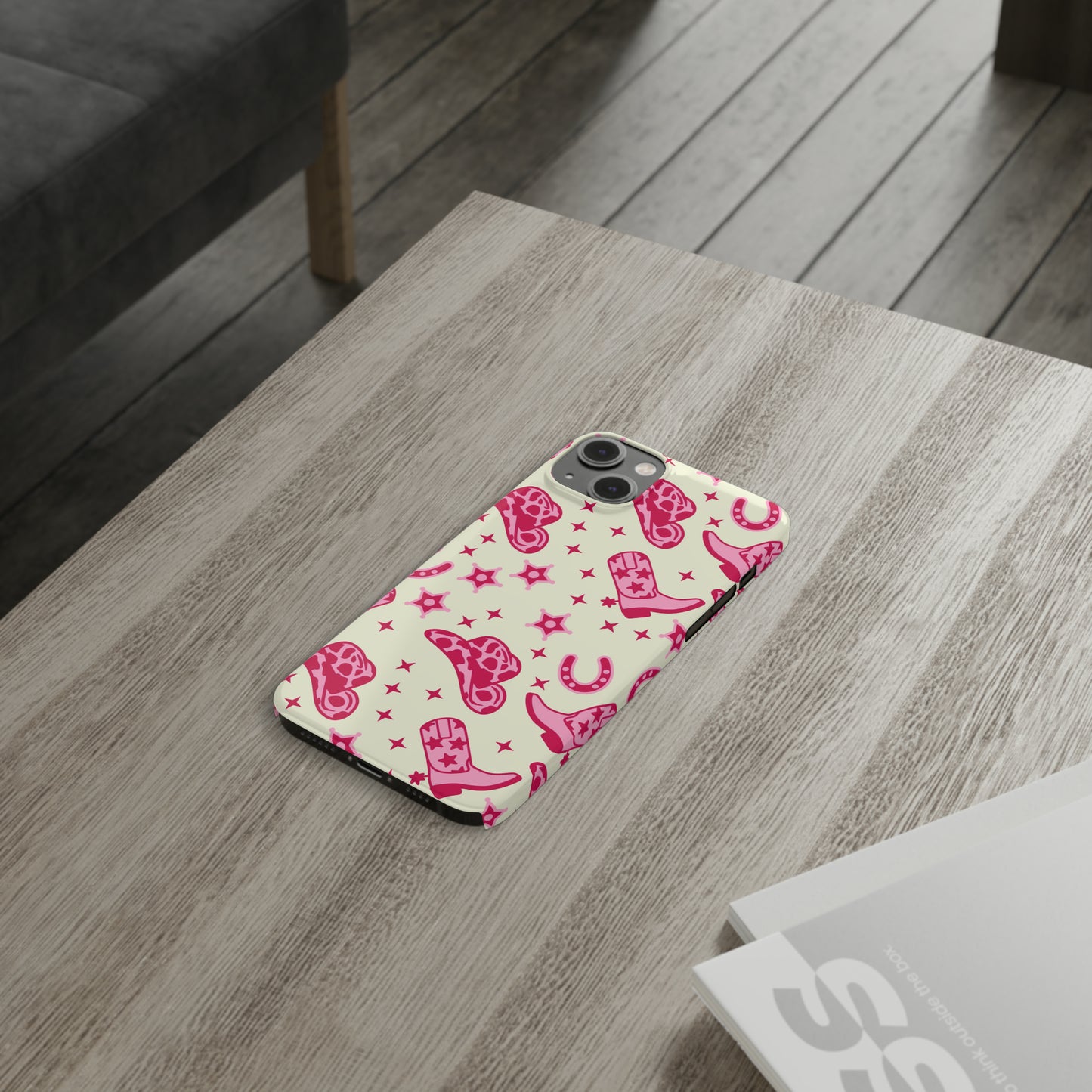 Pink Country Girl Slim iPhone Cases