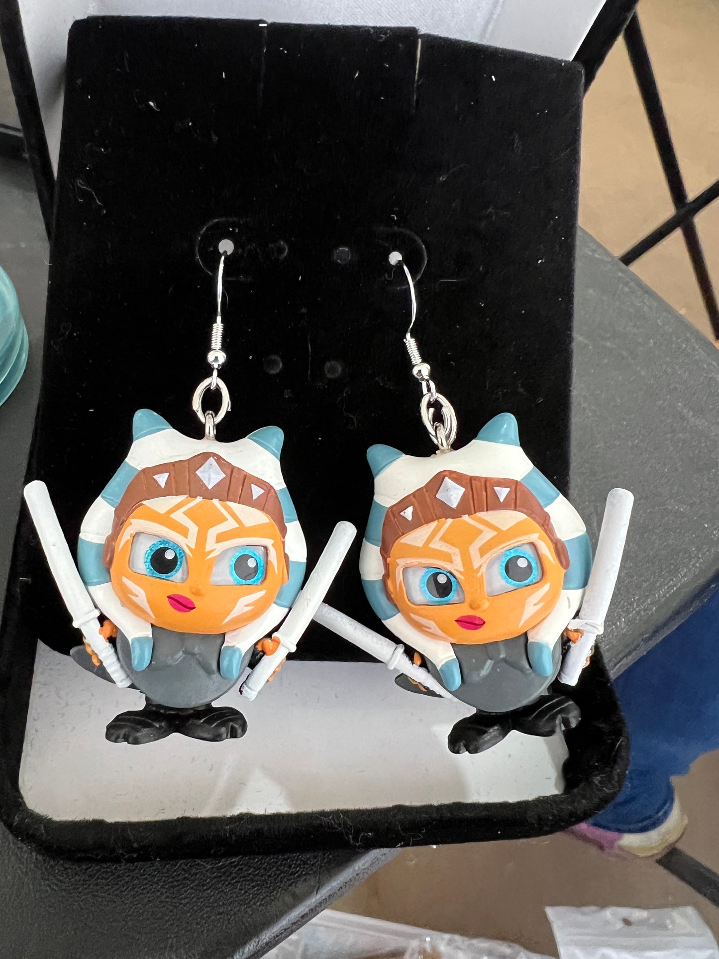 Recycled Toy Earrings