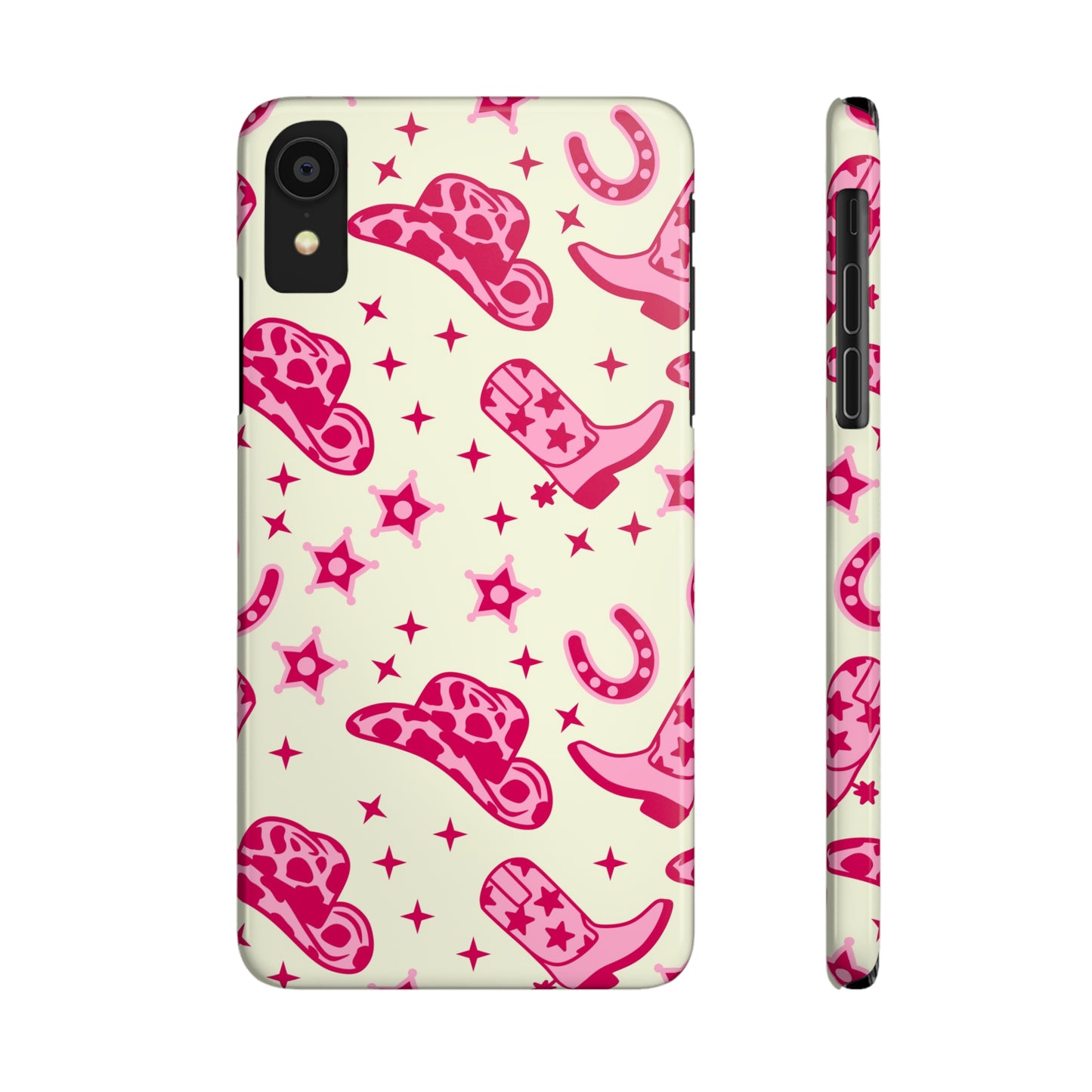 Pink Country Girl Slim iPhone Cases