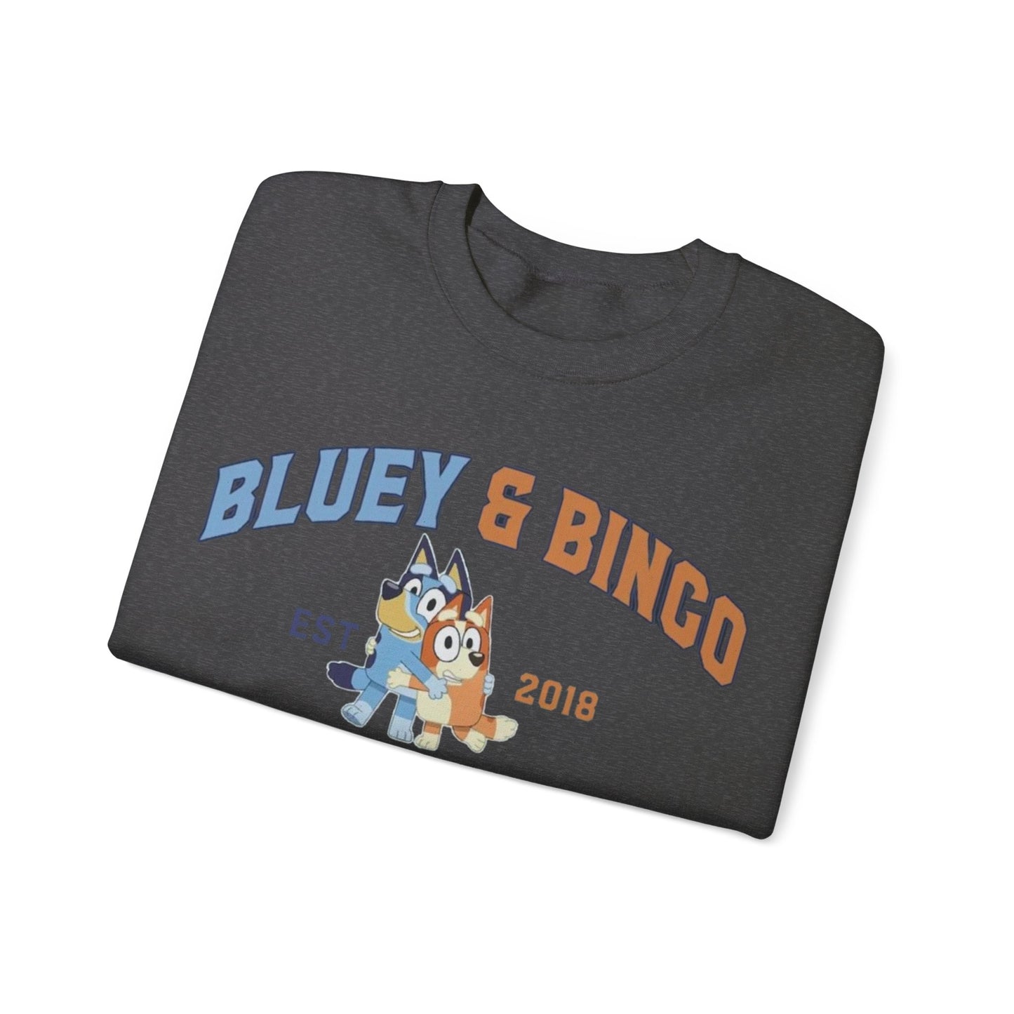 Bluey & Bingo Crewneck Sweatshirt