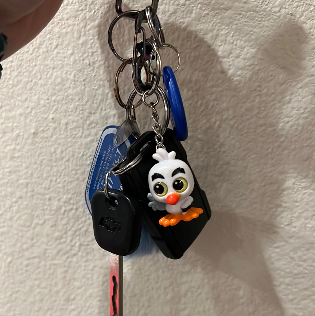 Recycled Toy Keychains/Backpack Pull