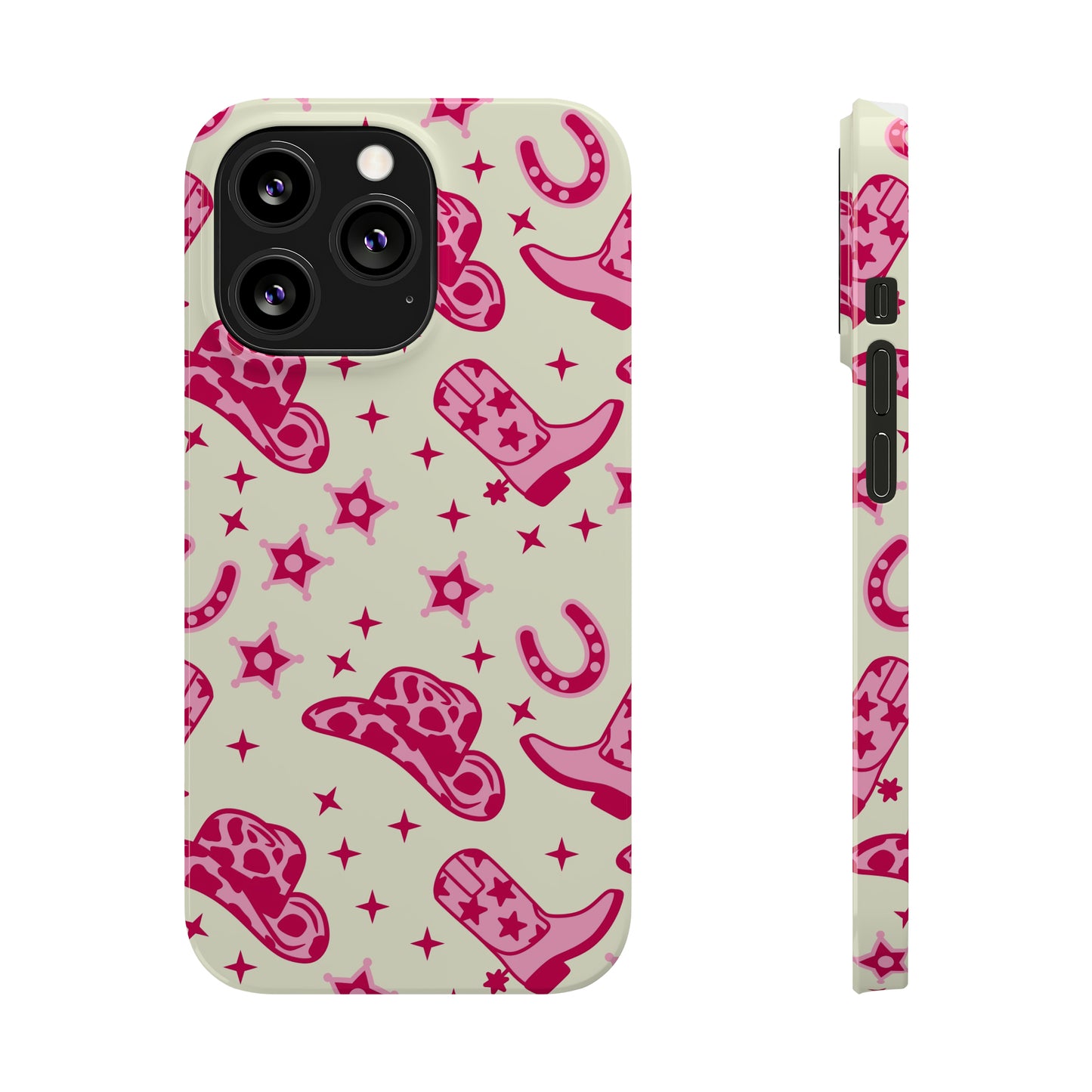 Pink Country Girl Slim iPhone Cases