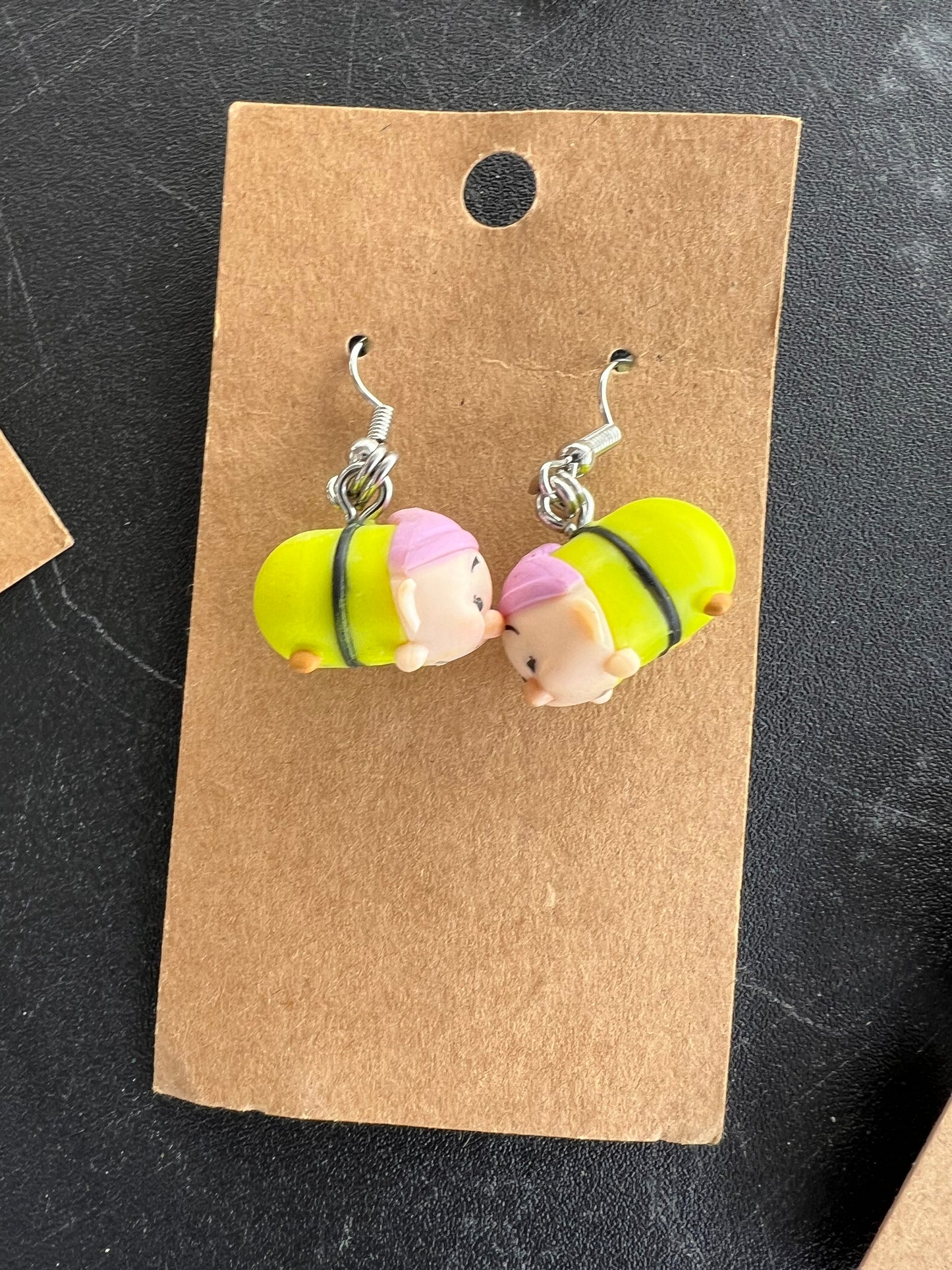 Recycled Toy Earrings