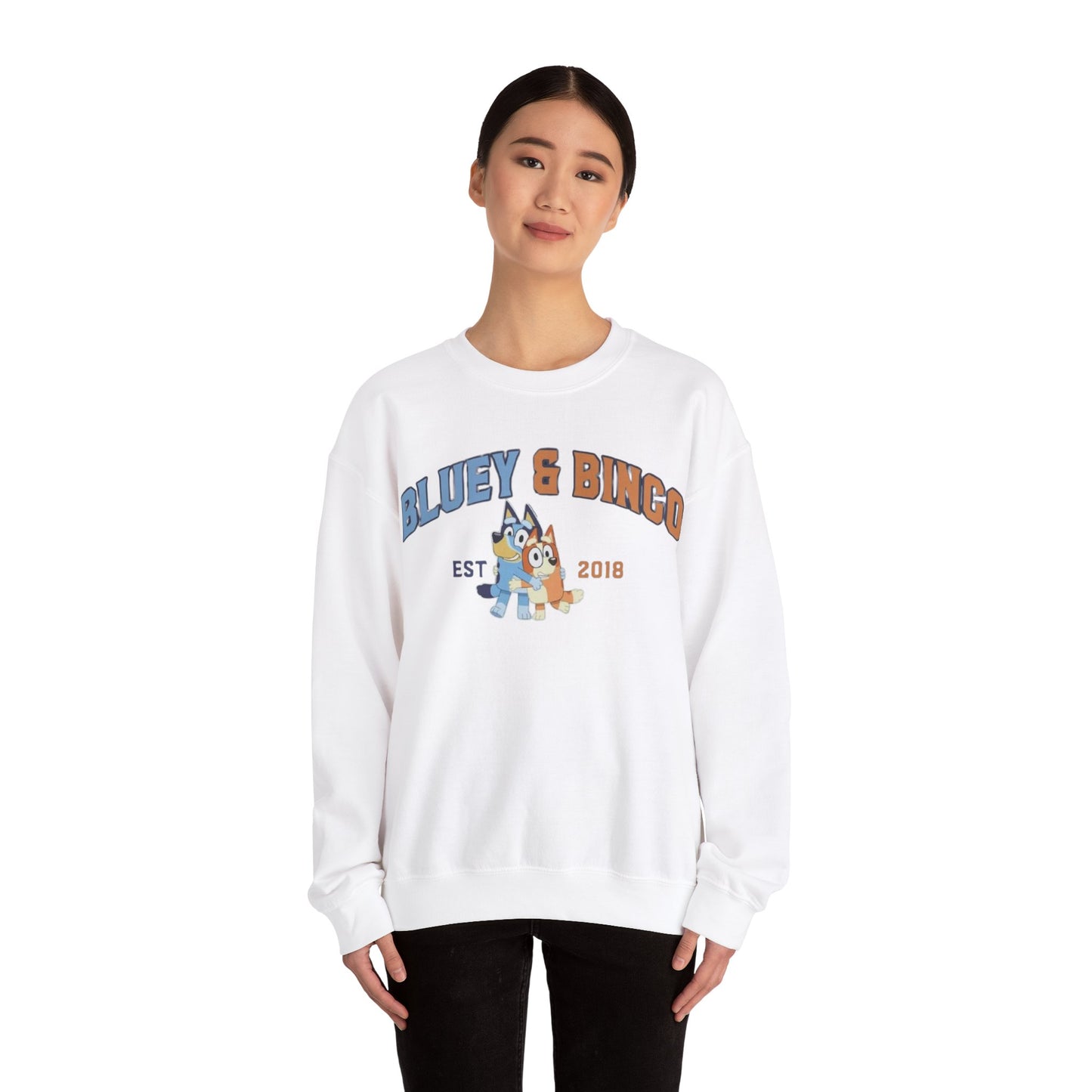 Bluey & Bingo Crewneck Sweatshirt