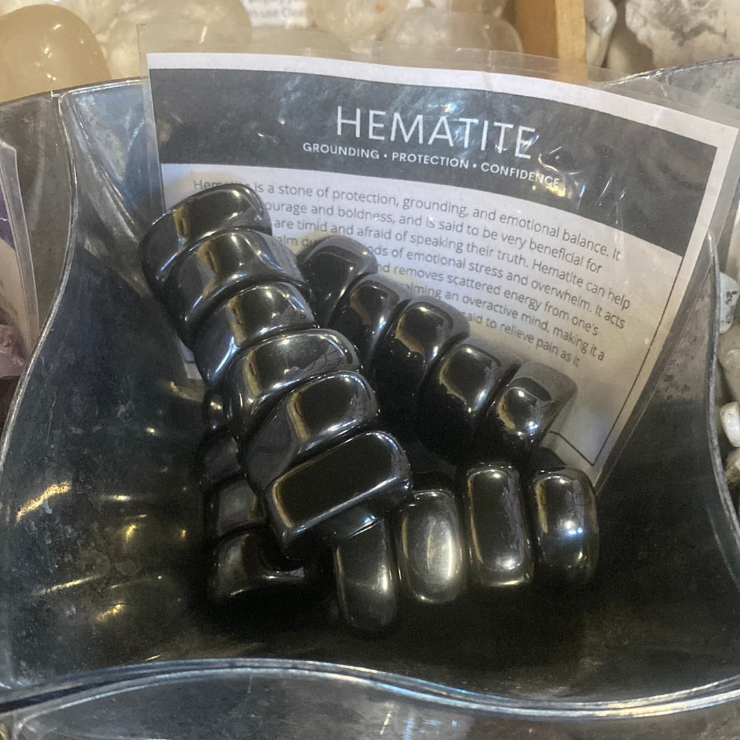 Magnetic Hematite Tumbles