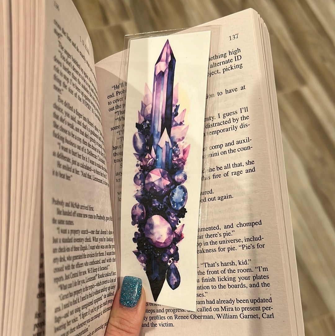 Witchy Themed Laminated Bookmarks