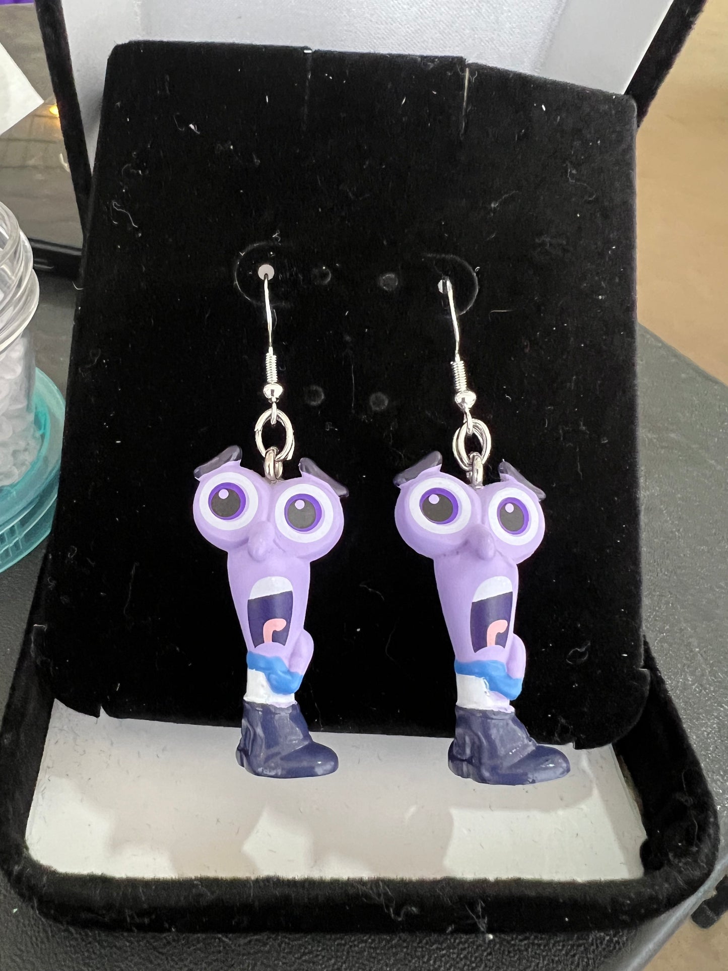 Recycled Toy Earrings