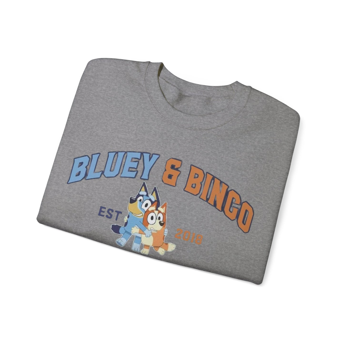 Bluey & Bingo Crewneck Sweatshirt