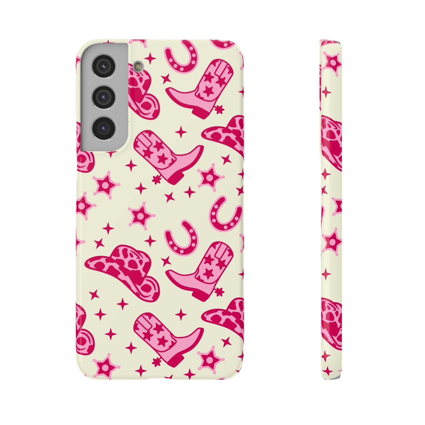 Pink Country Girl Slim Phone Case - Samsung