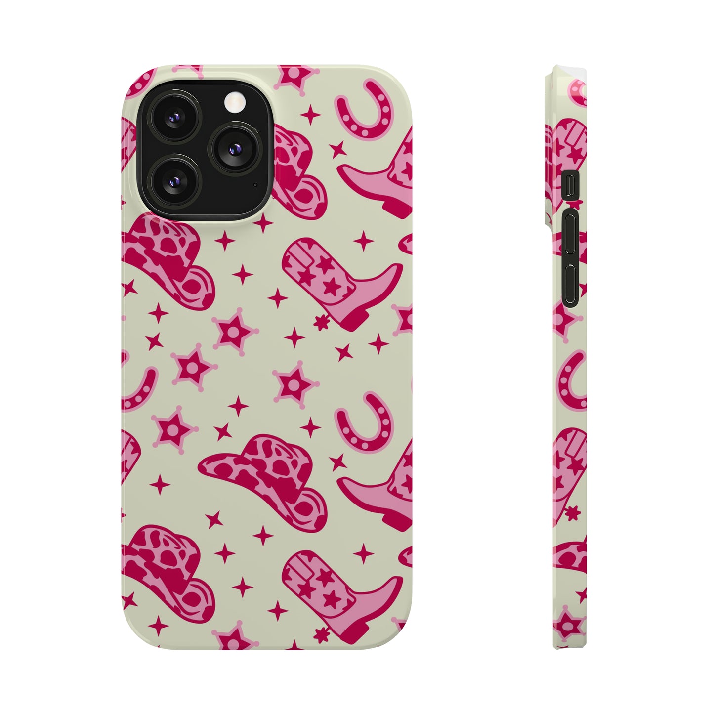 Pink Country Girl Slim iPhone Cases