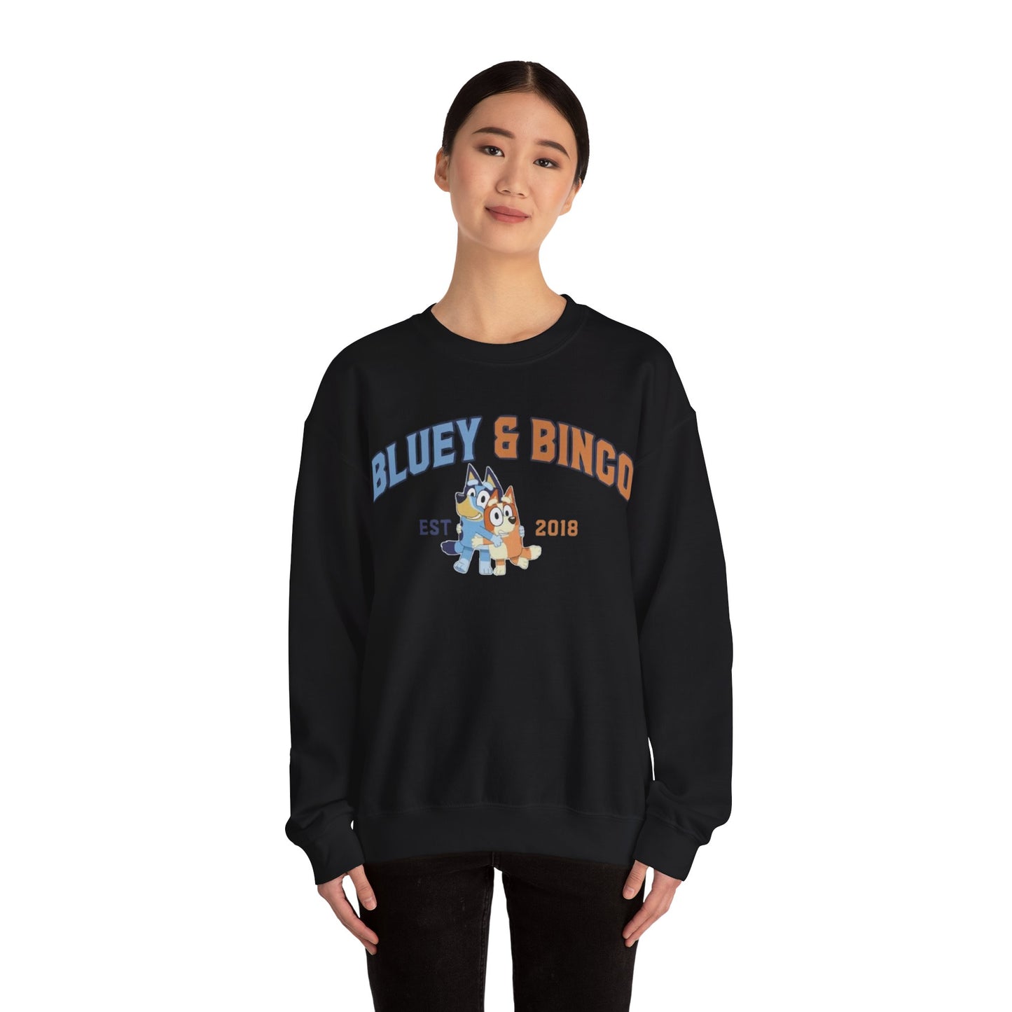 Bluey & Bingo Crewneck Sweatshirt