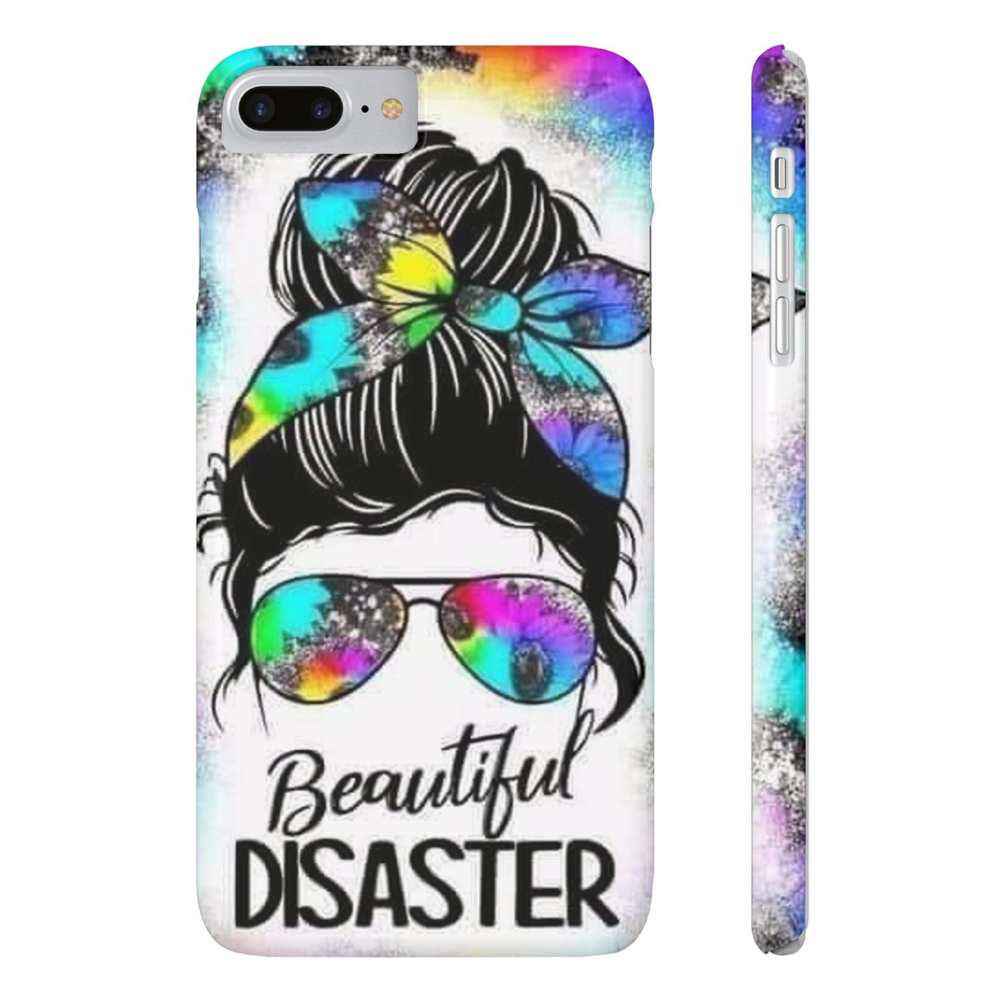 Beautiful Disaster Slim Phone Cases